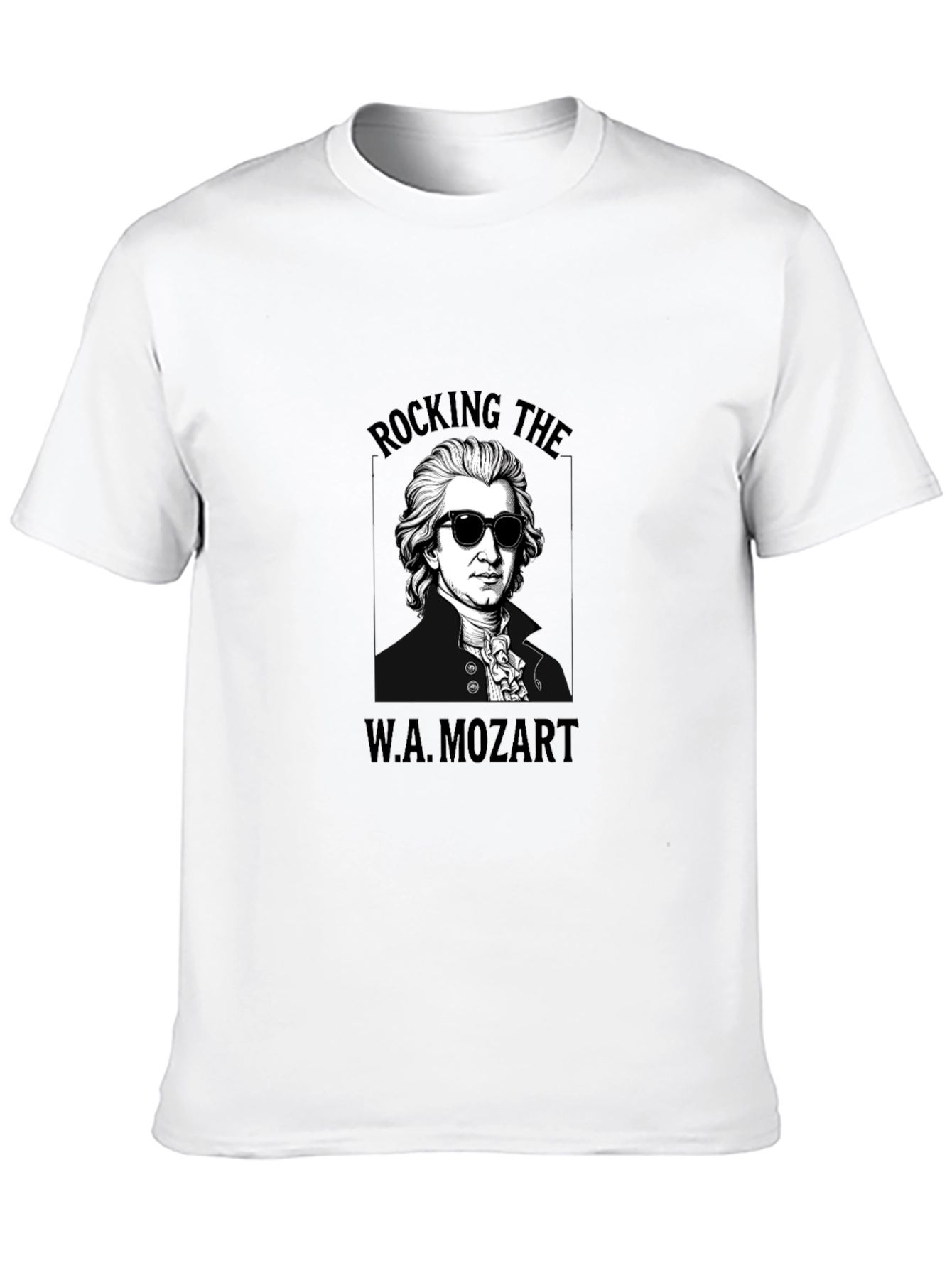 Rocking Mozart Black T-Shirt