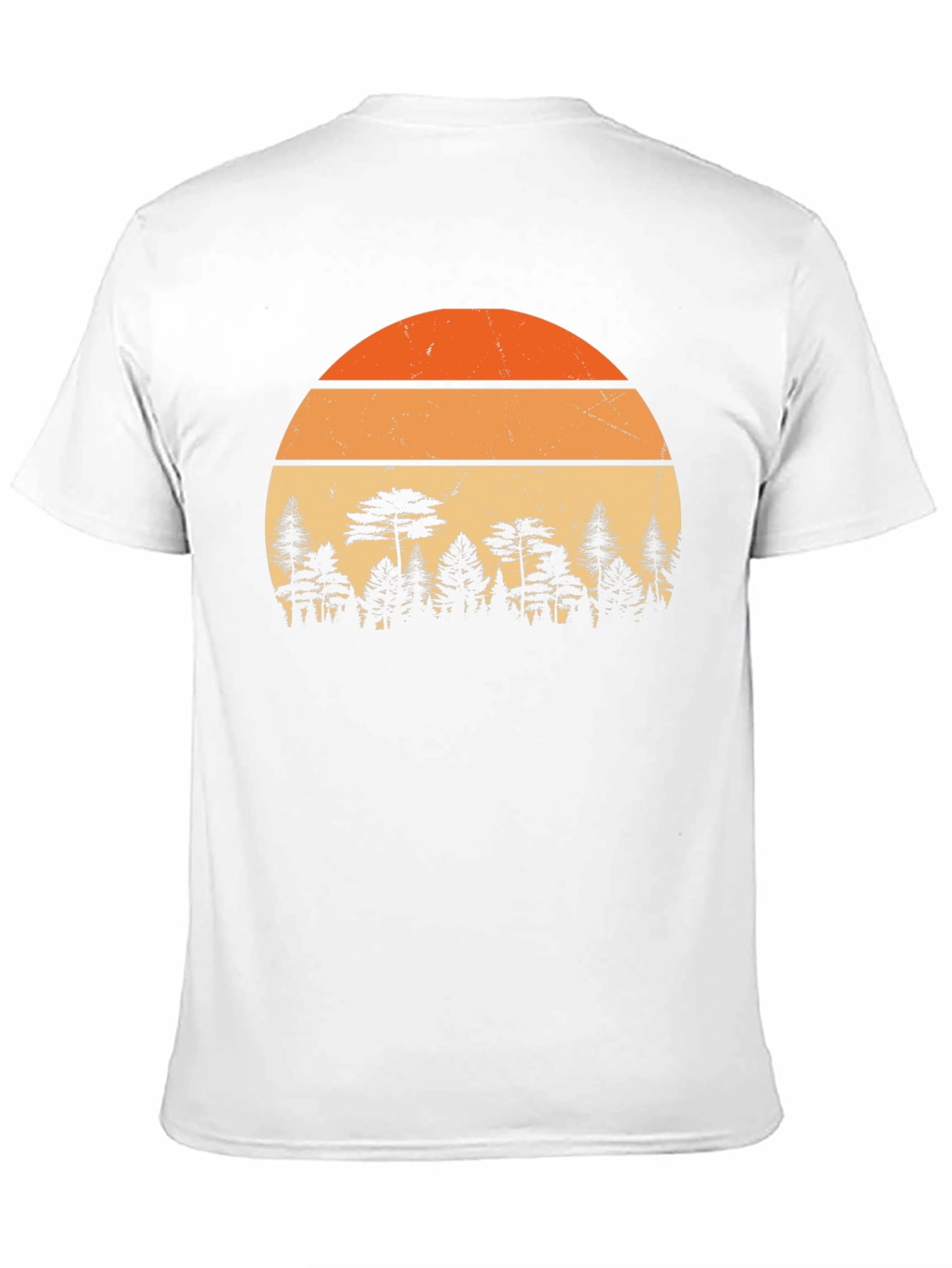 Retro Sunset Forest T-Shirt