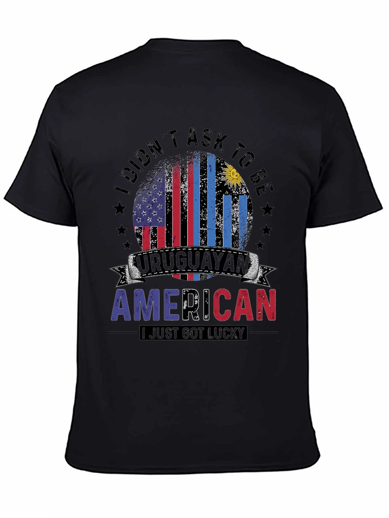 Uruguayan American Pride Graphic T-Shirt
