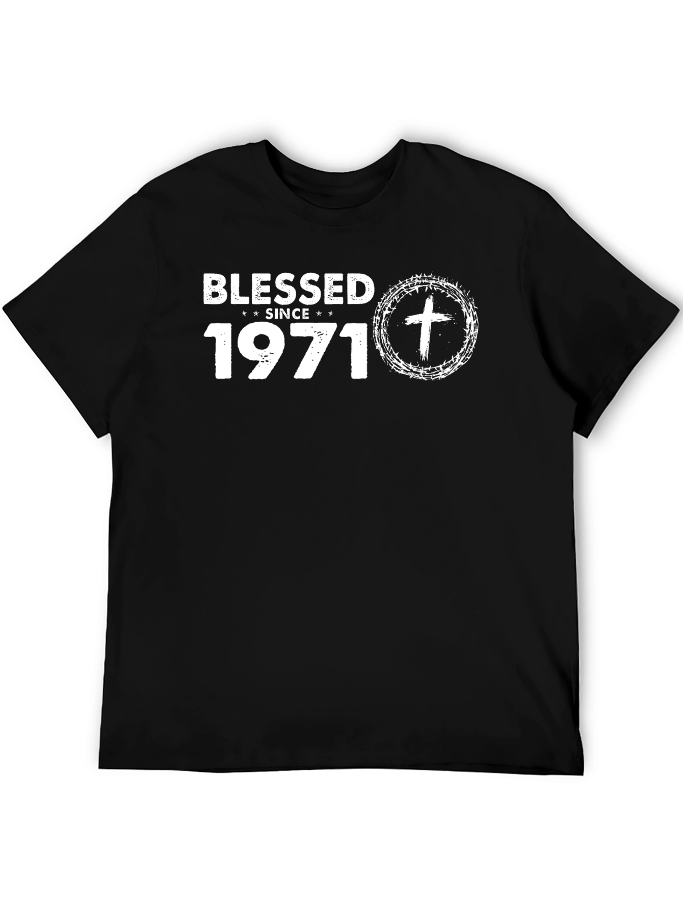 Blessed Since 1971 Graphic T-Shirt