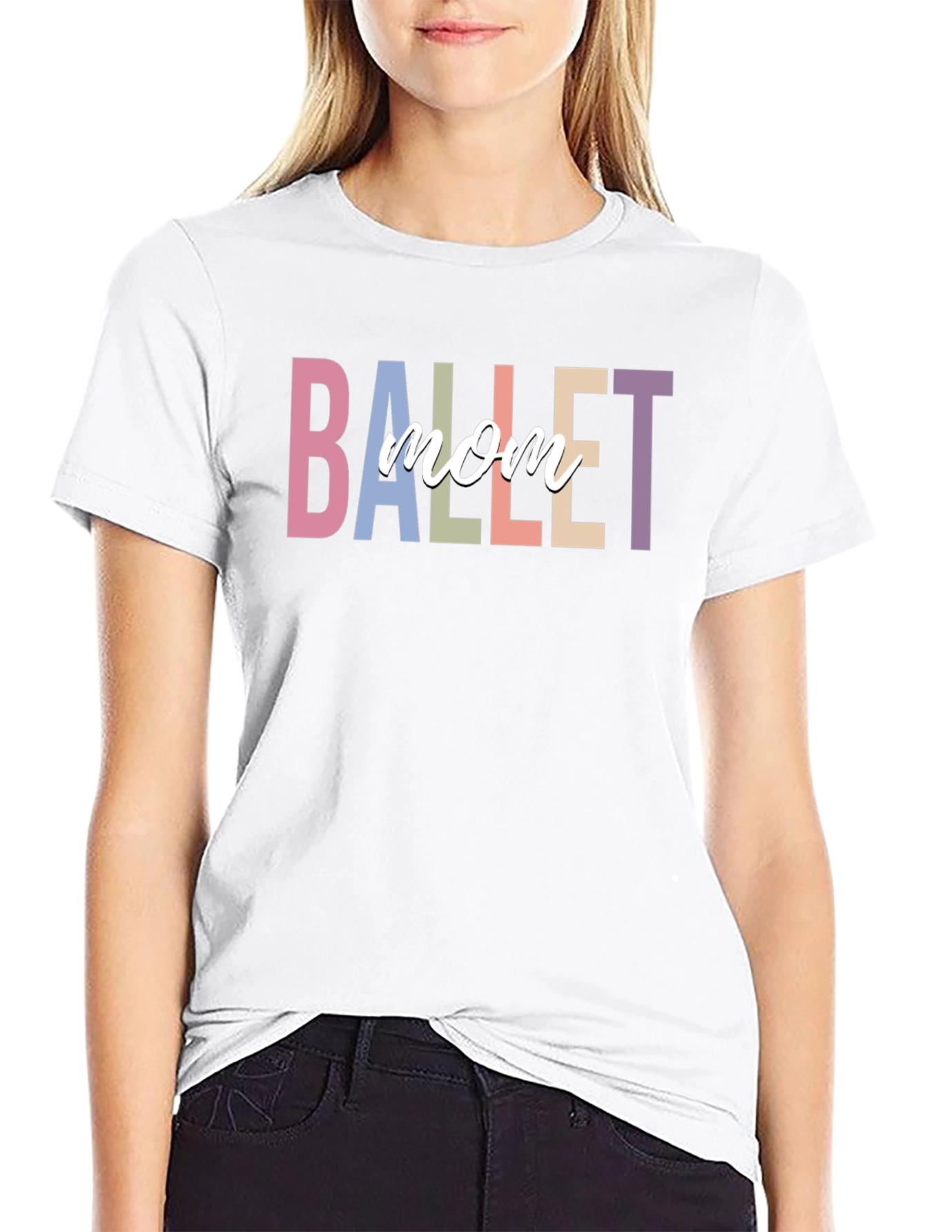 Ballet Mom Graphic Tee - Unisex Black T-Shirt