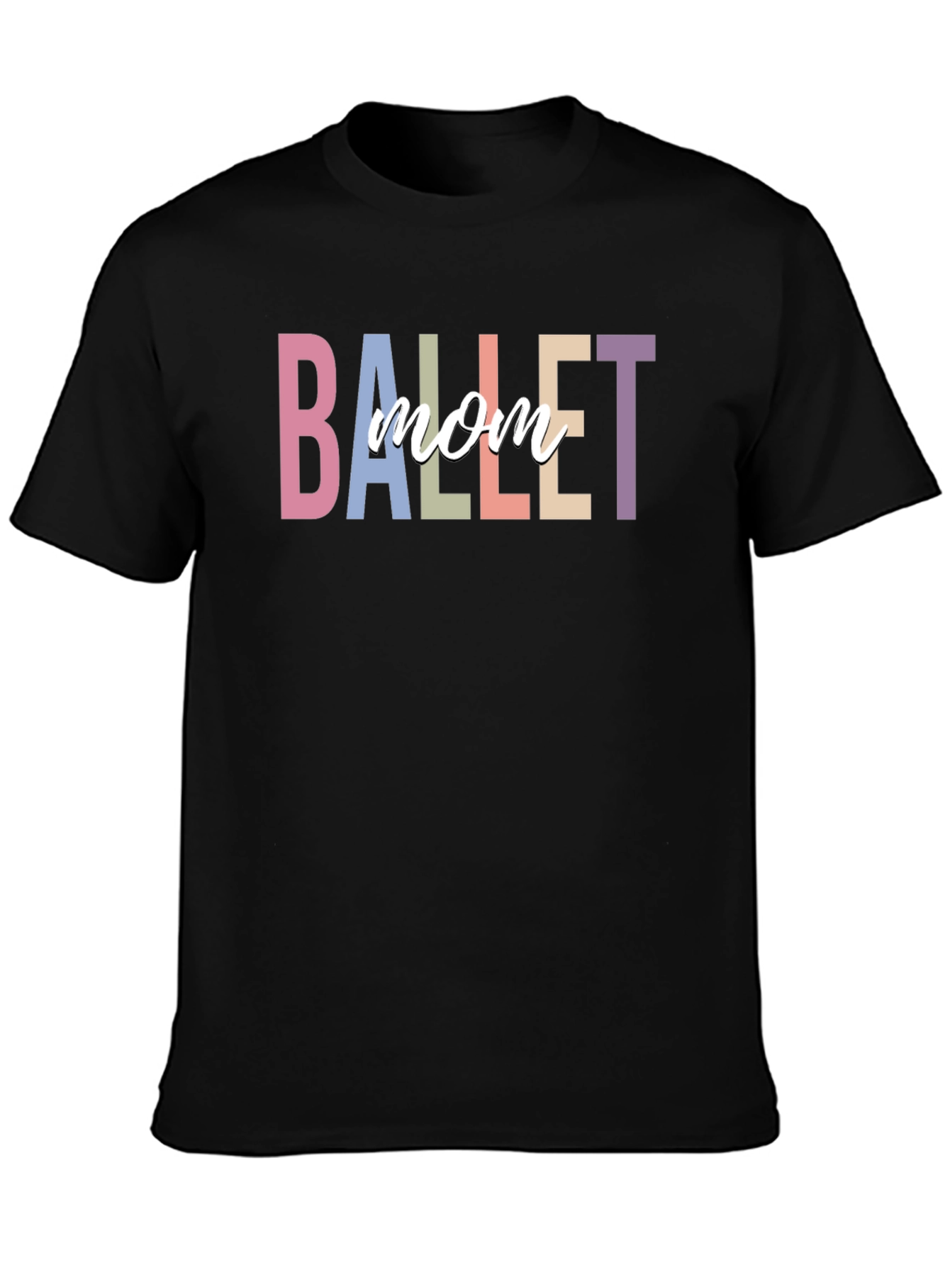 Ballet Mom Graphic Tee - Unisex Black T-Shirt