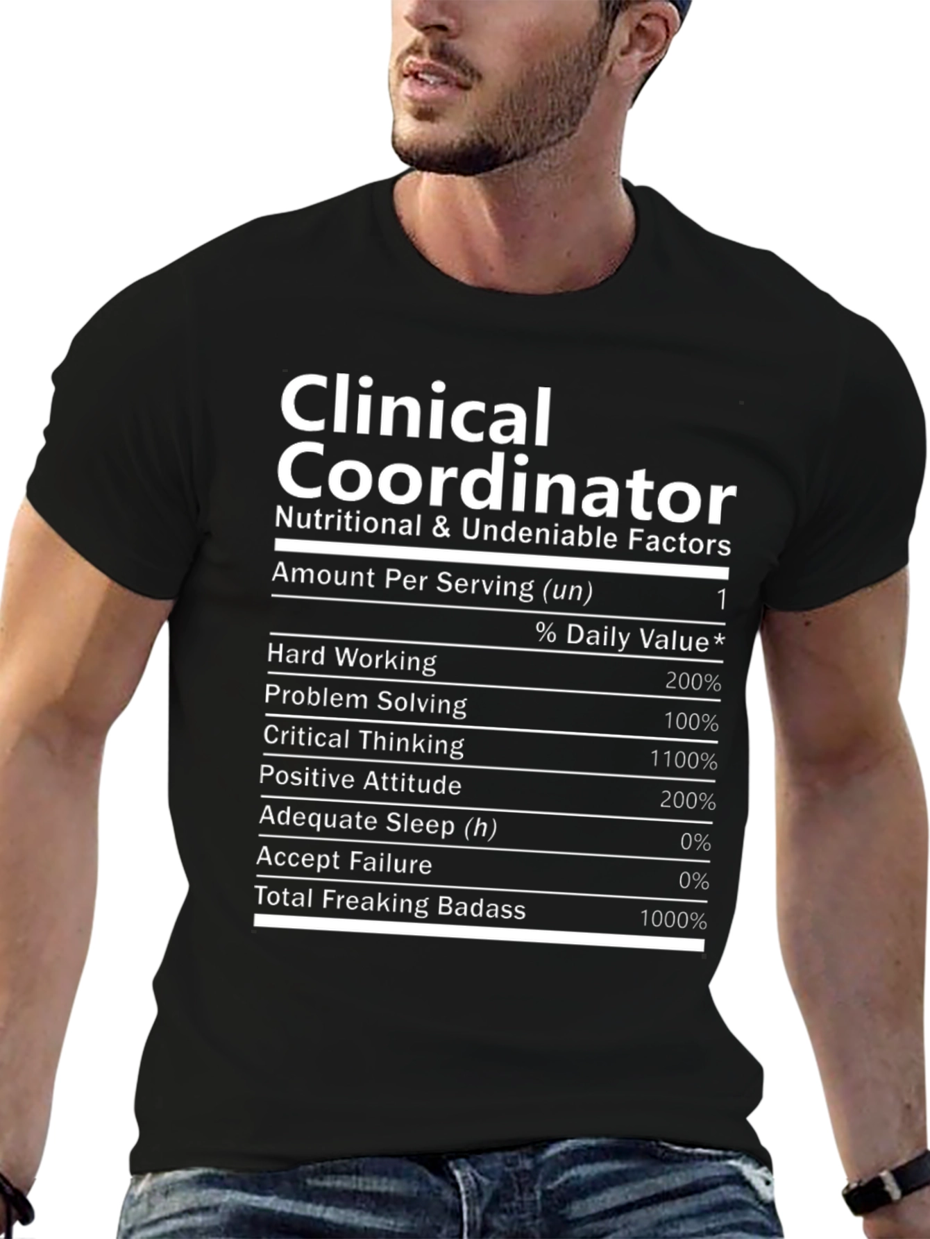 Clinical Coordinator Nutritional Facts T-Shirt