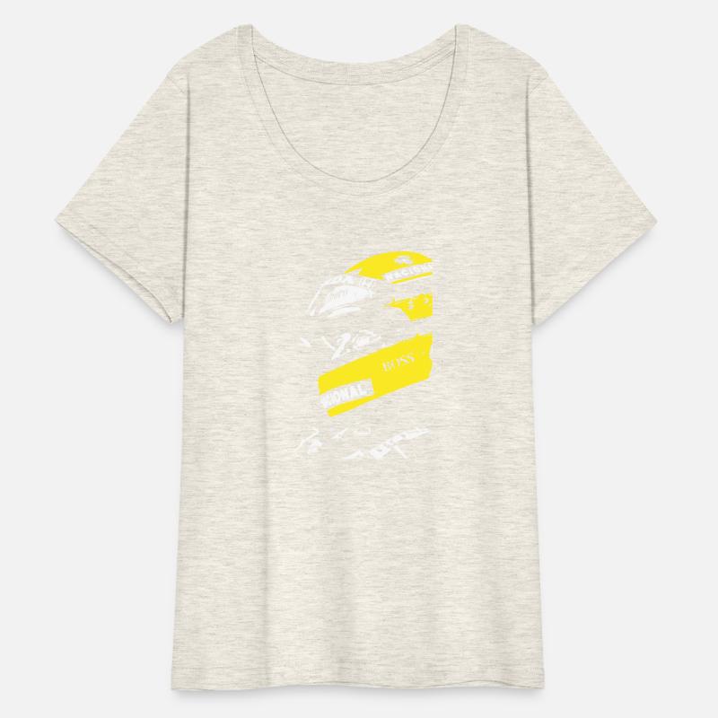 ayrton senna helmet poster shirt