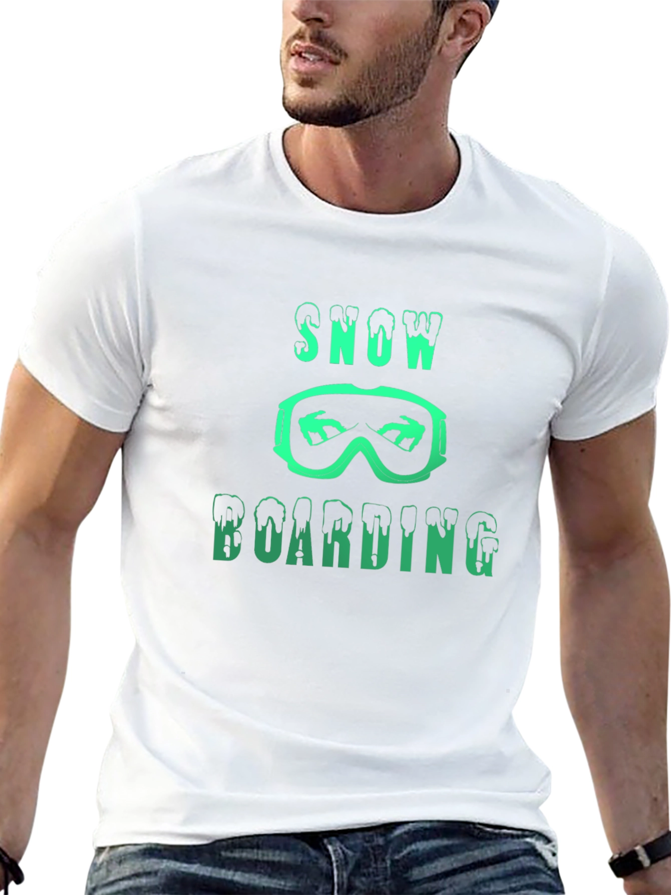 Snowboarding Graphic T-Shirt