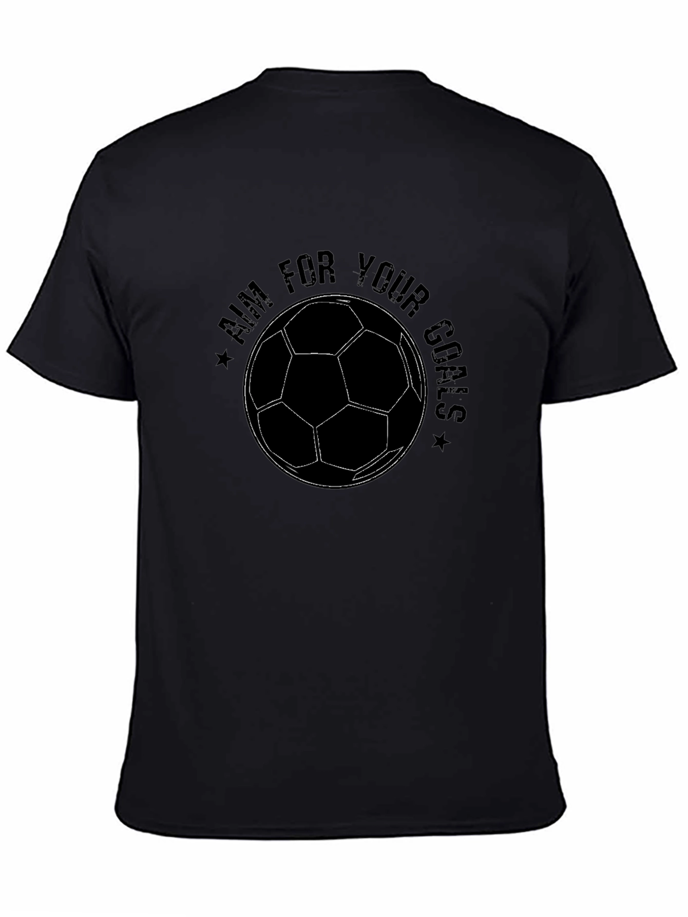 Aim For Your Goals Soccer T-Shirt