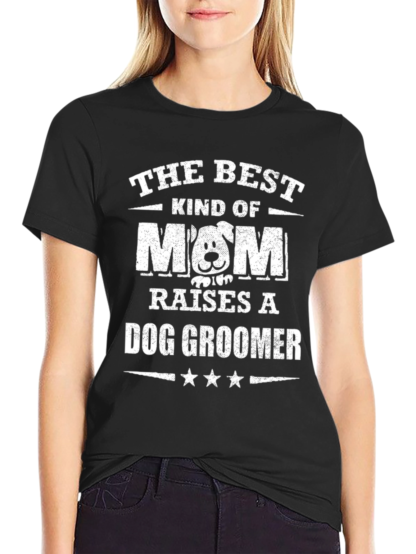 Best Dog Mom Groomer T-Shirt