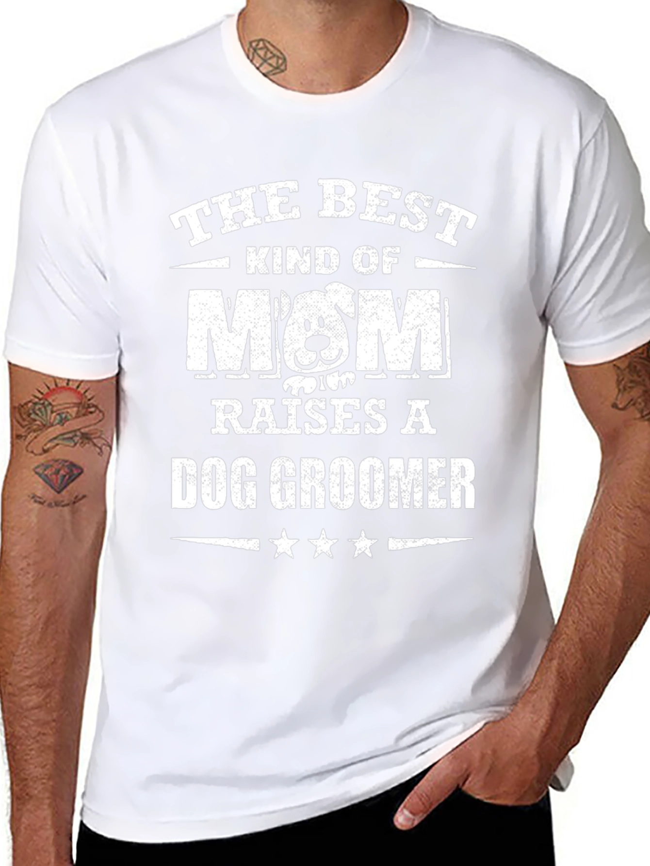 Best Dog Mom Groomer T-Shirt