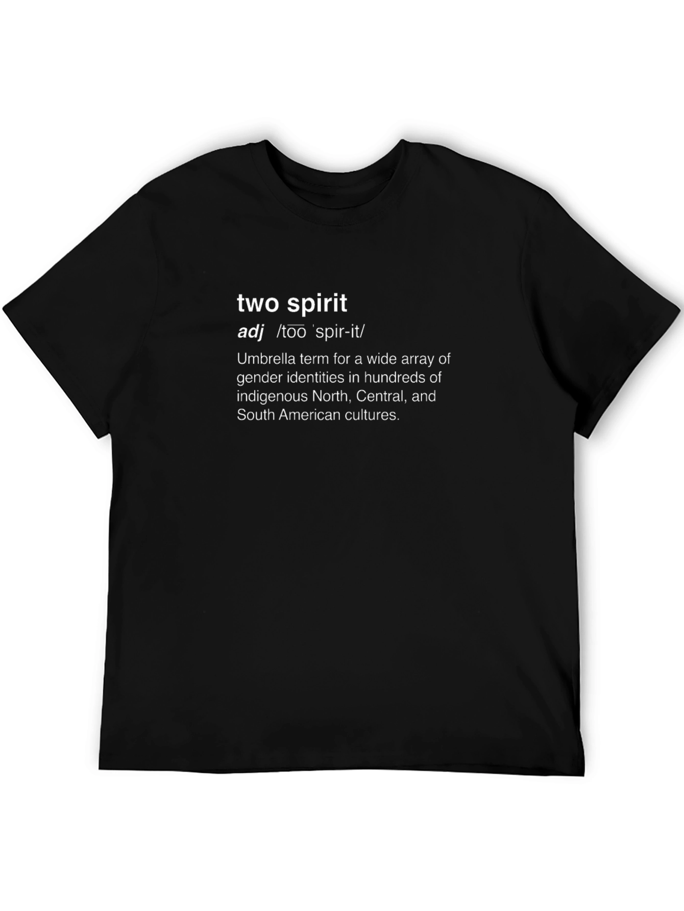 Two Spirit Definition T-Shirt - Indigenous Gender Identities