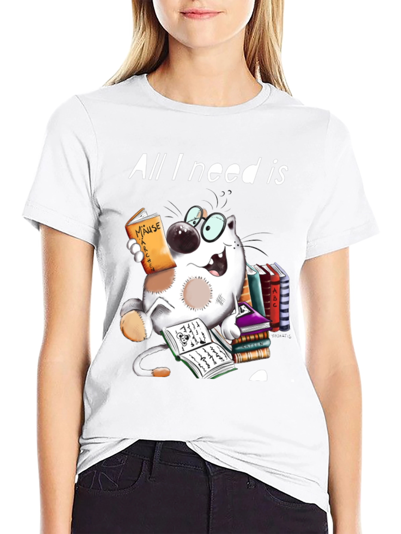 All I Need is Books T-Shirt