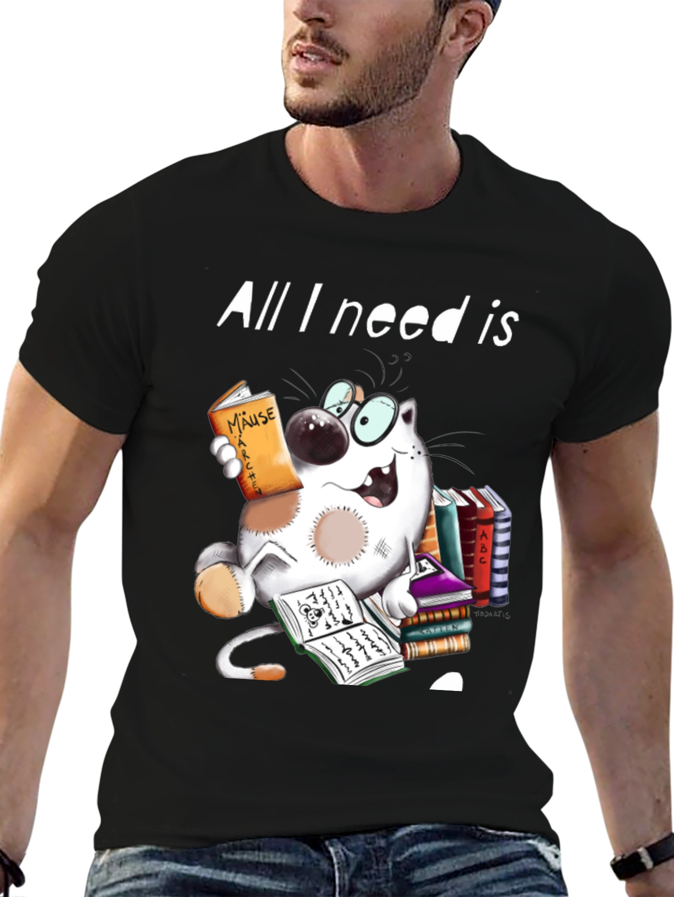 All I Need is Books T-Shirt
