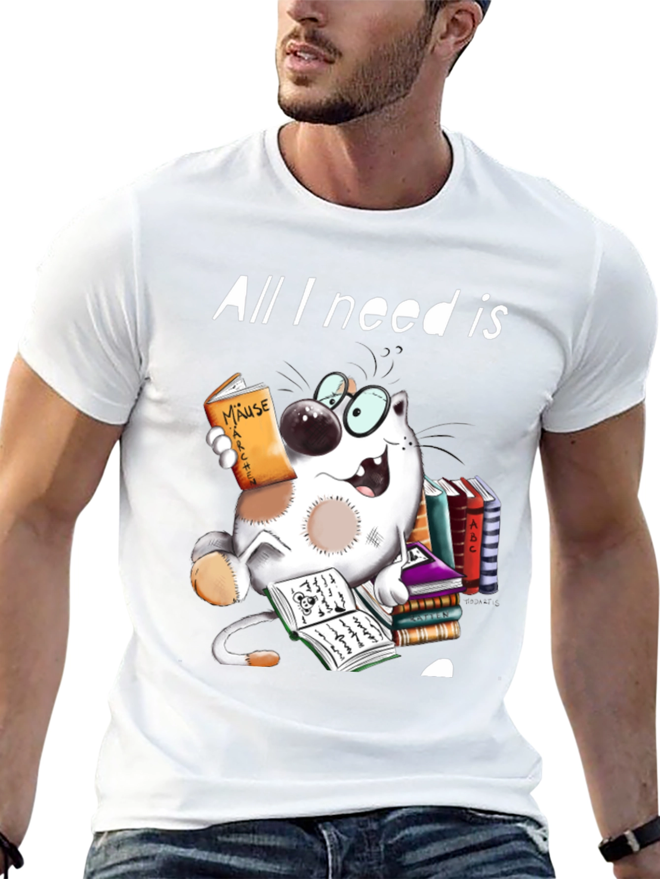 All I Need is Books T-Shirt