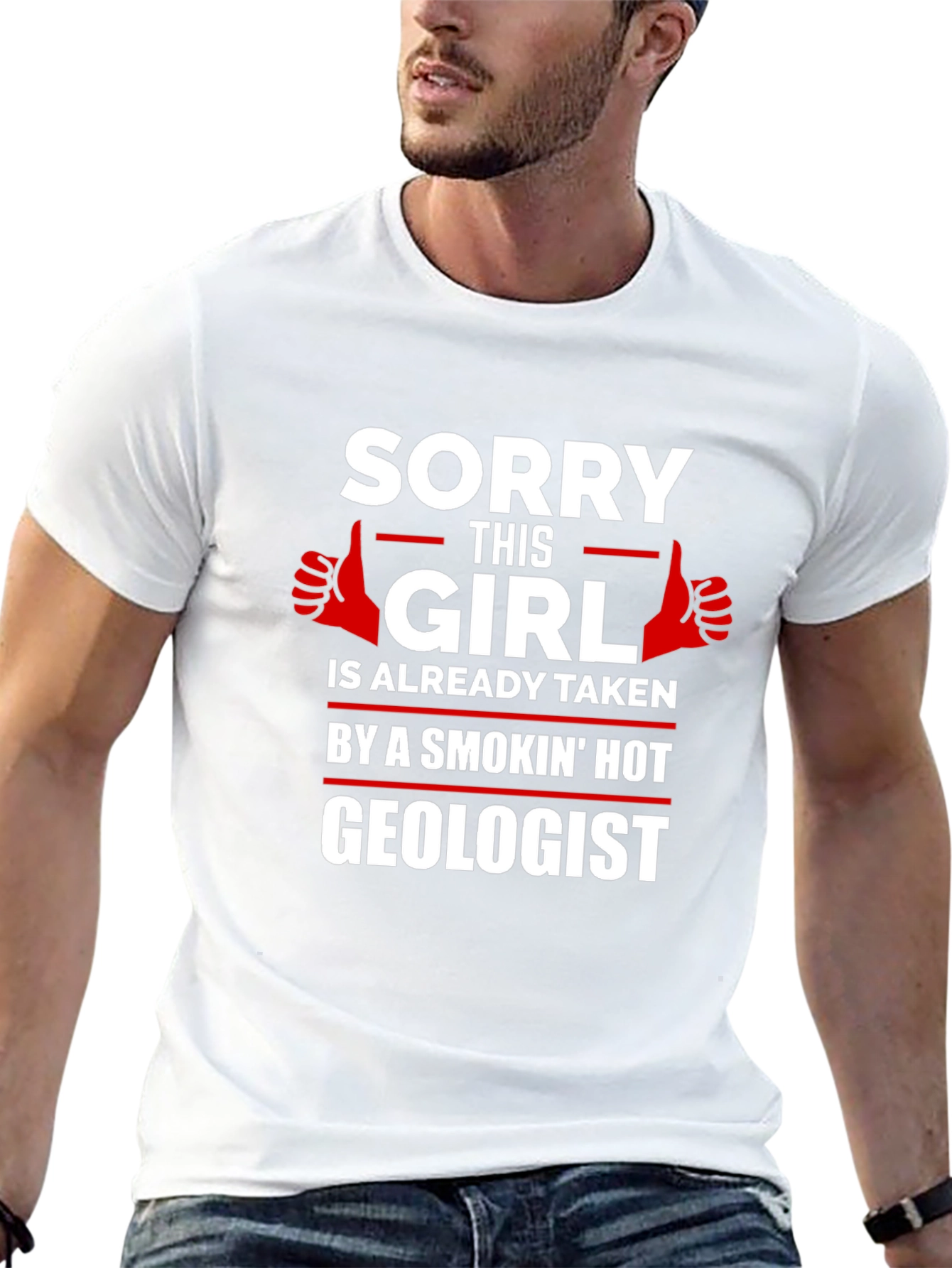 Taken by a Smokin Hot Geologist Graphic T-Shirt