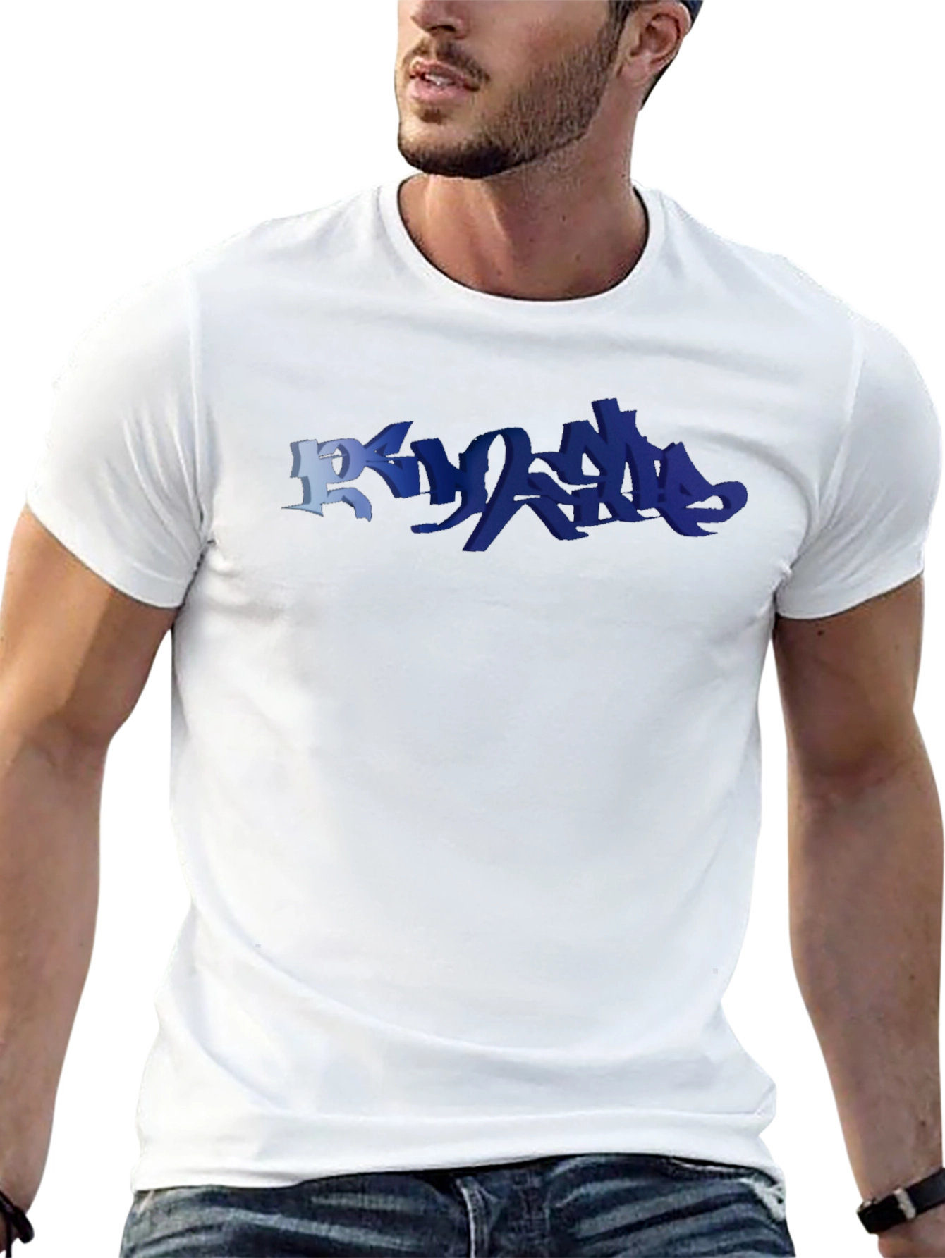 Graffiti Style Graphic Tee - Urban Streetwear