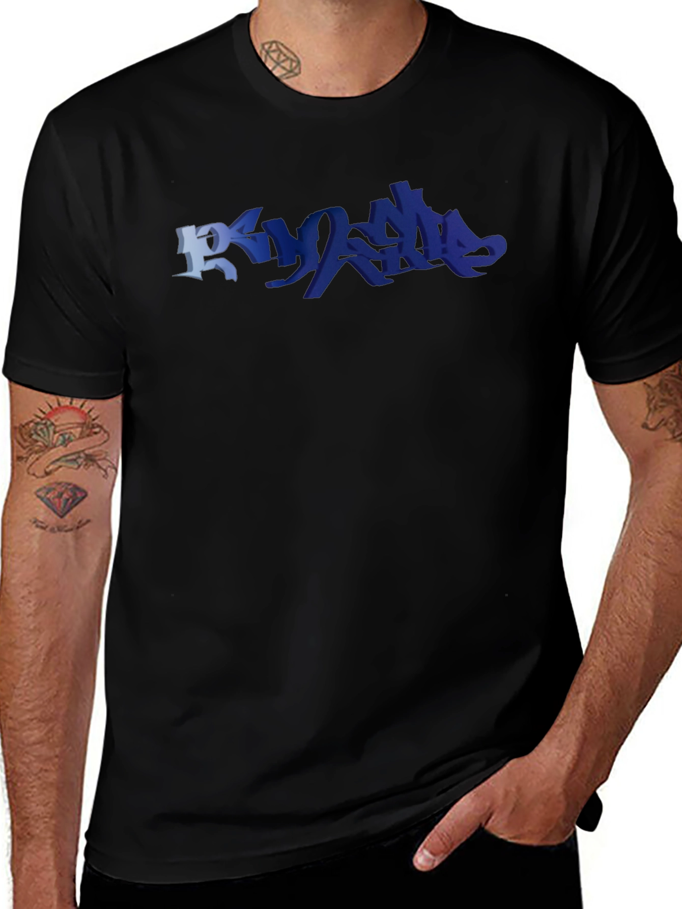 Graffiti Style Graphic Tee - Urban Streetwear