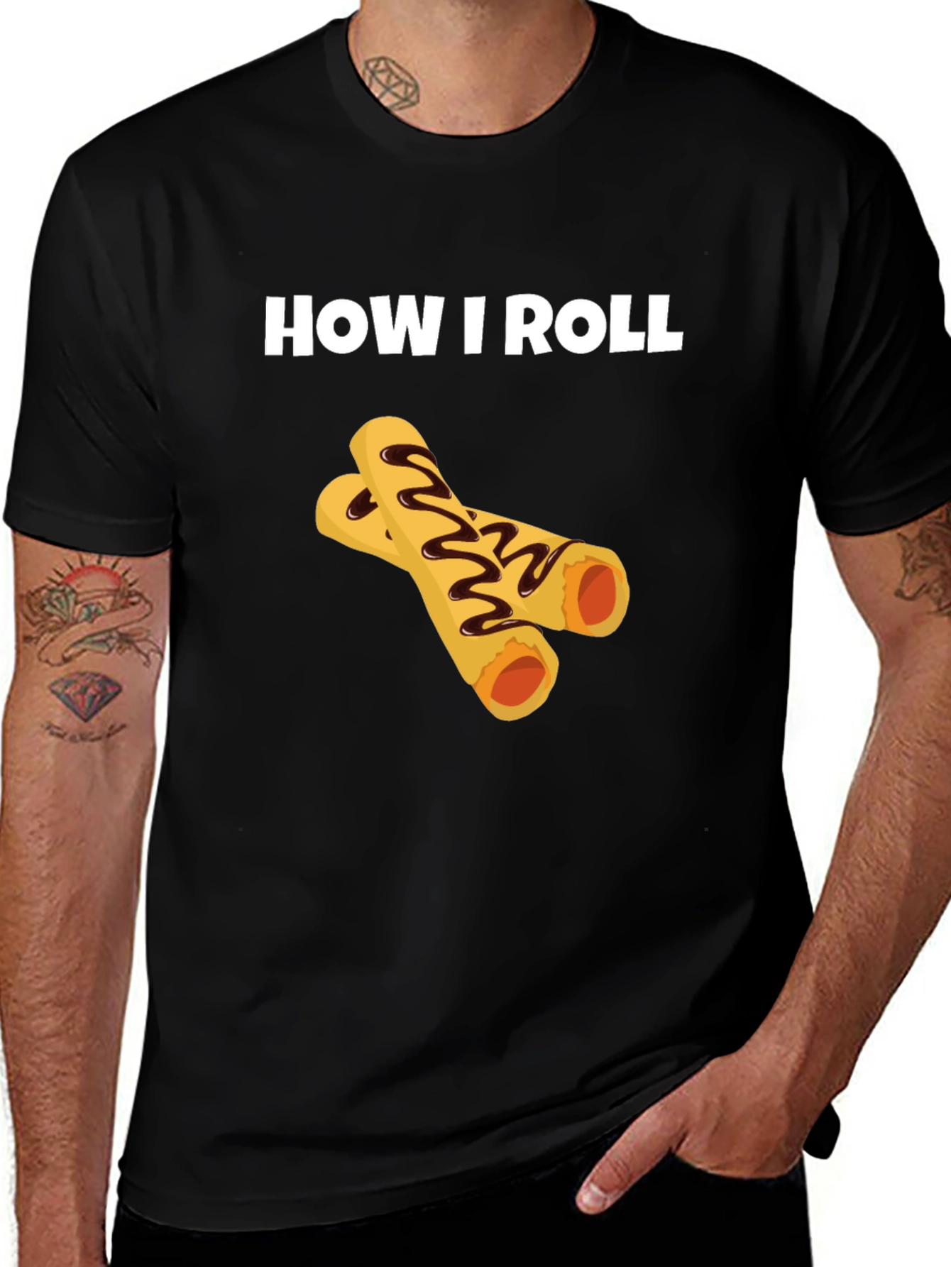 How I Roll Taquito T-Shirt