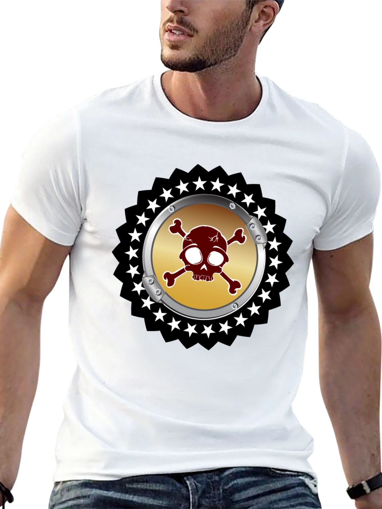Skull & Crossbones Graphic T-Shirt
