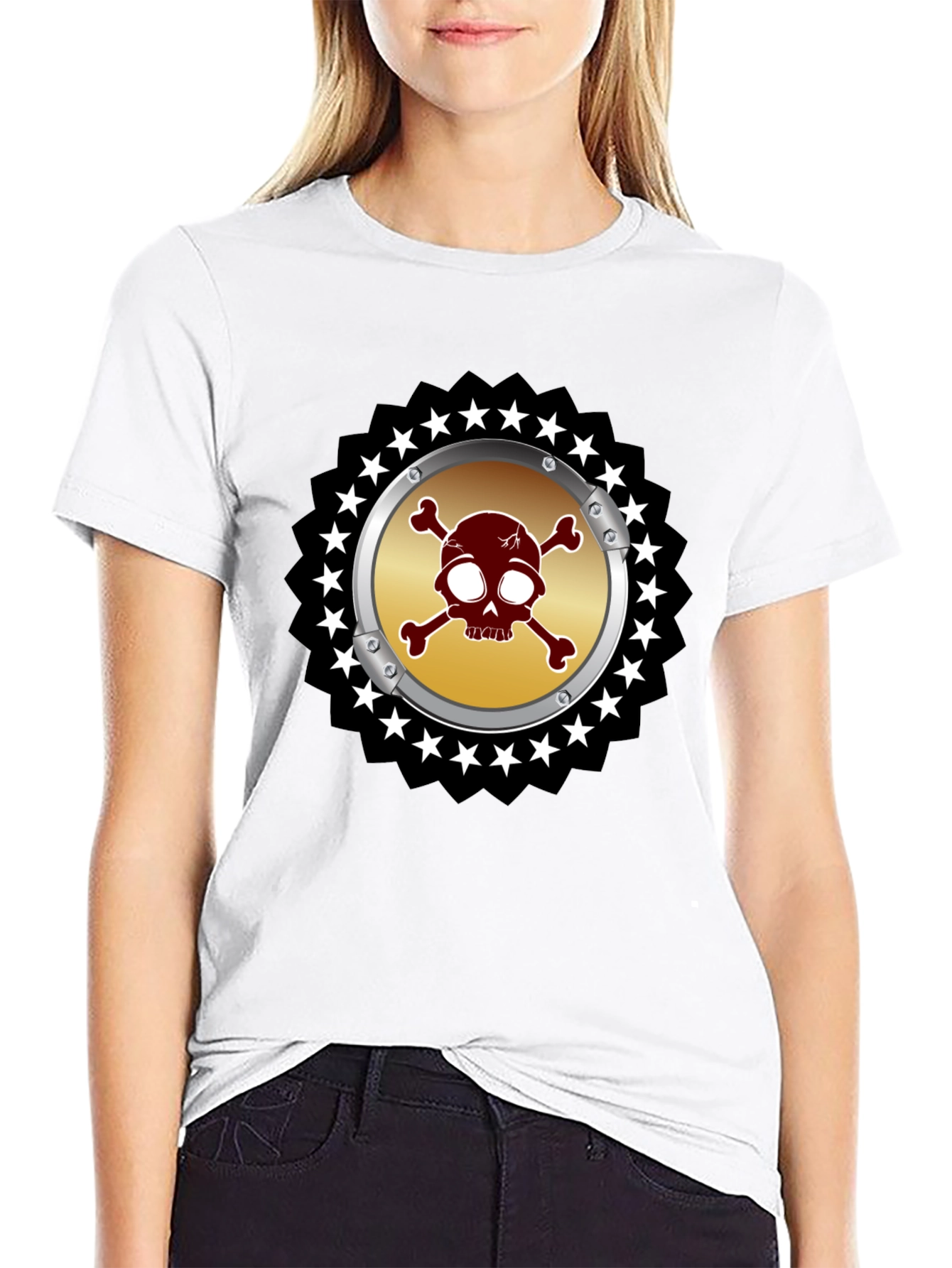 Skull & Crossbones Graphic T-Shirt
