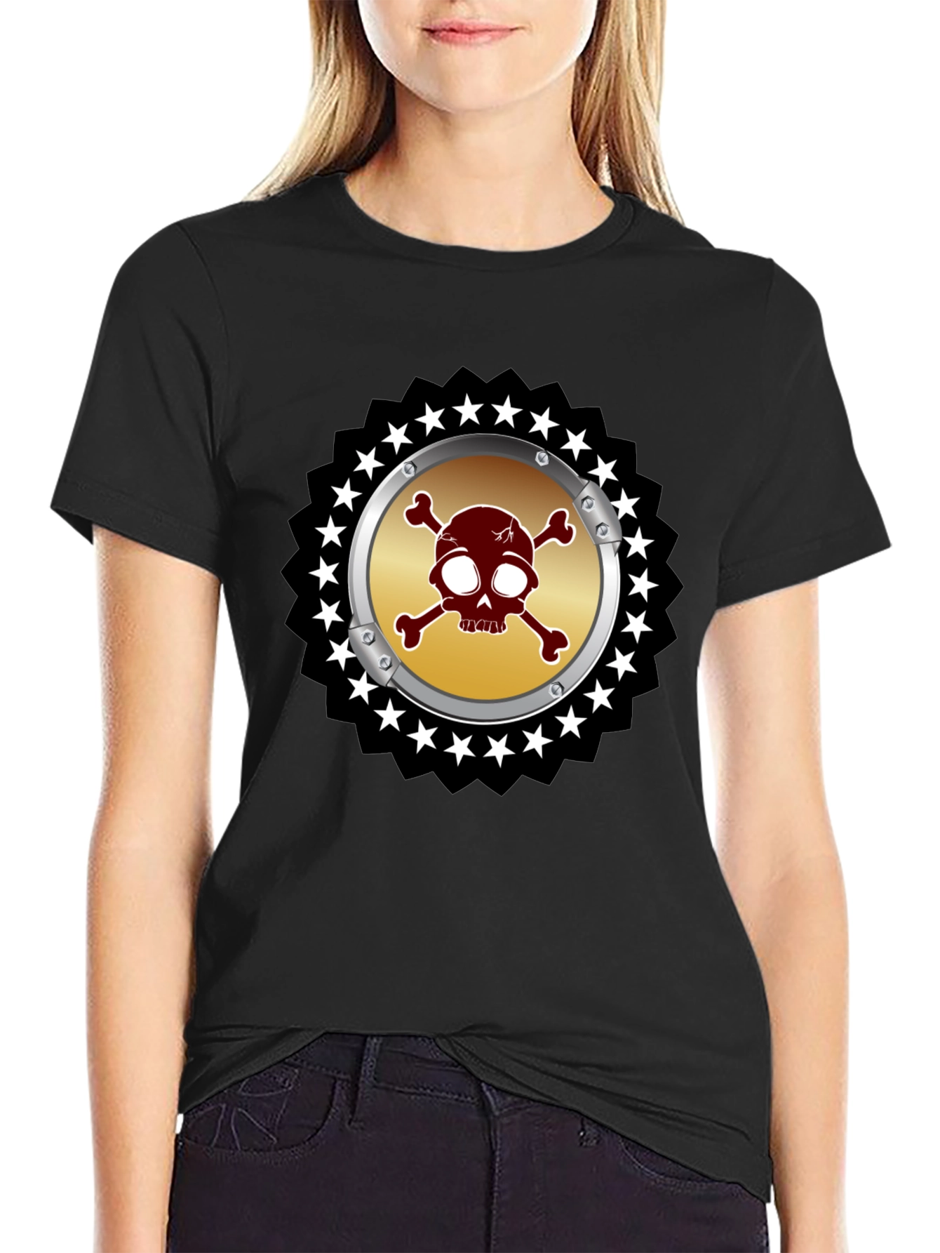 Skull & Crossbones Graphic T-Shirt