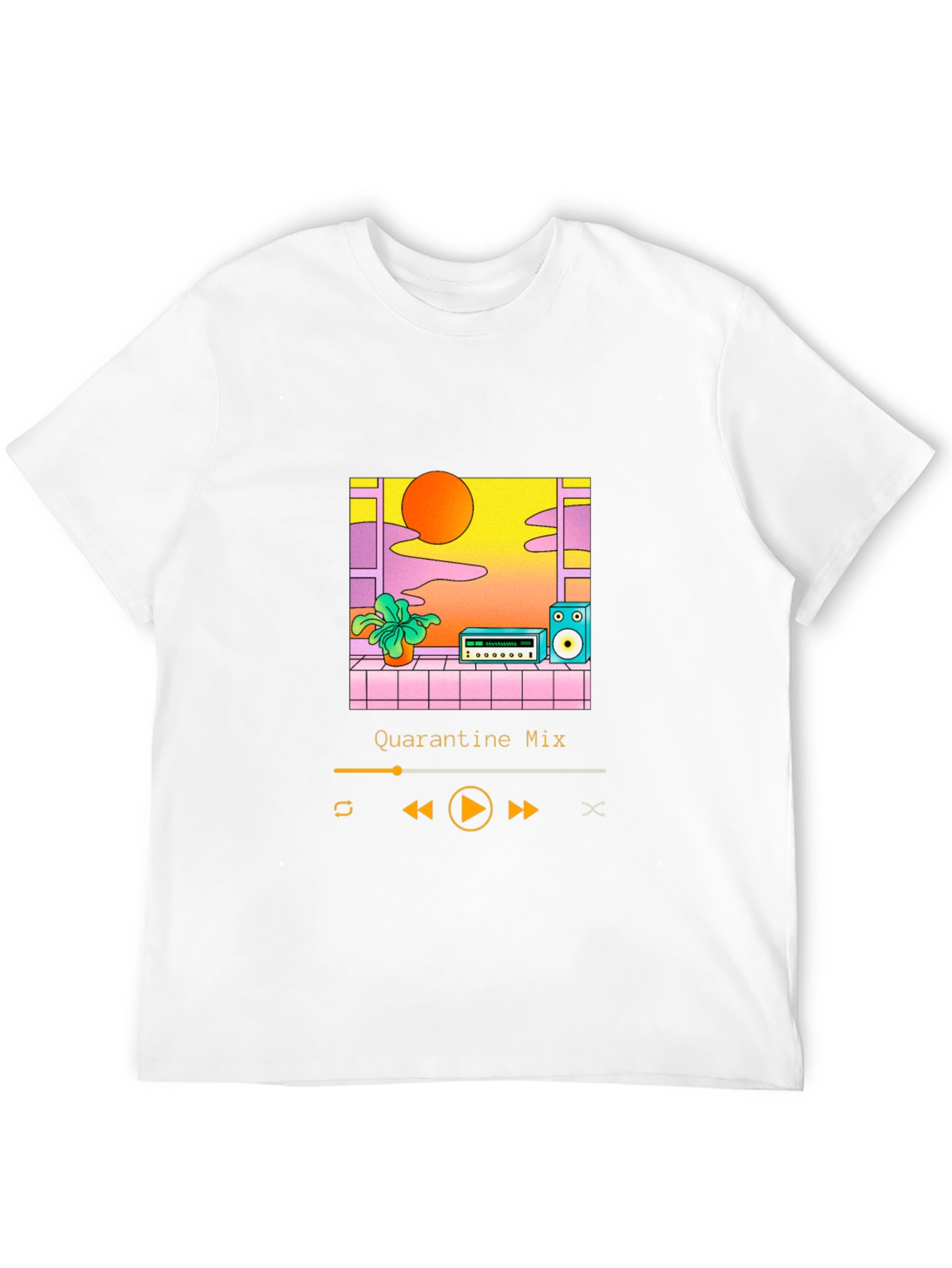 Quarantine Mix Black T-Shirt
