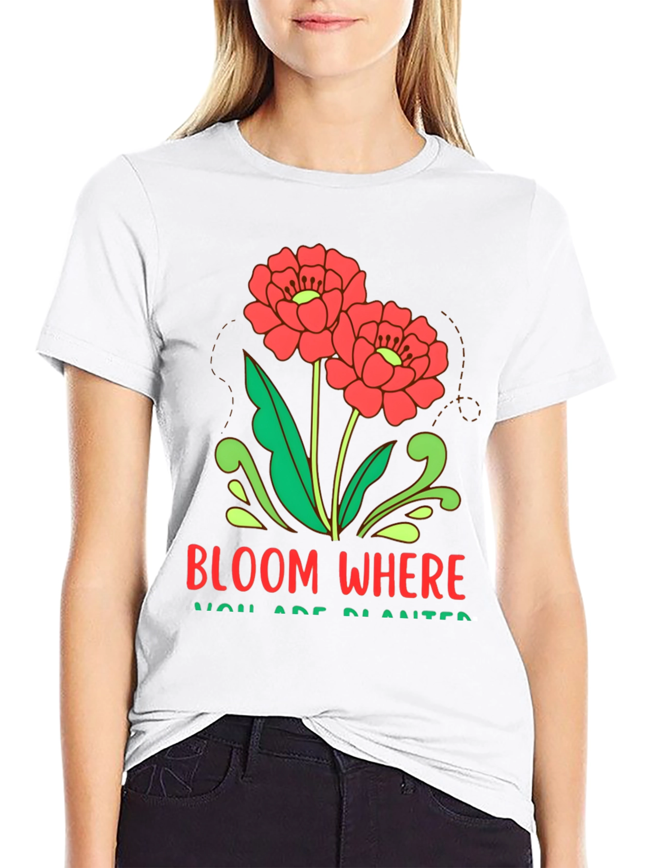 Bloom Where You Are Planted Graphic Tee