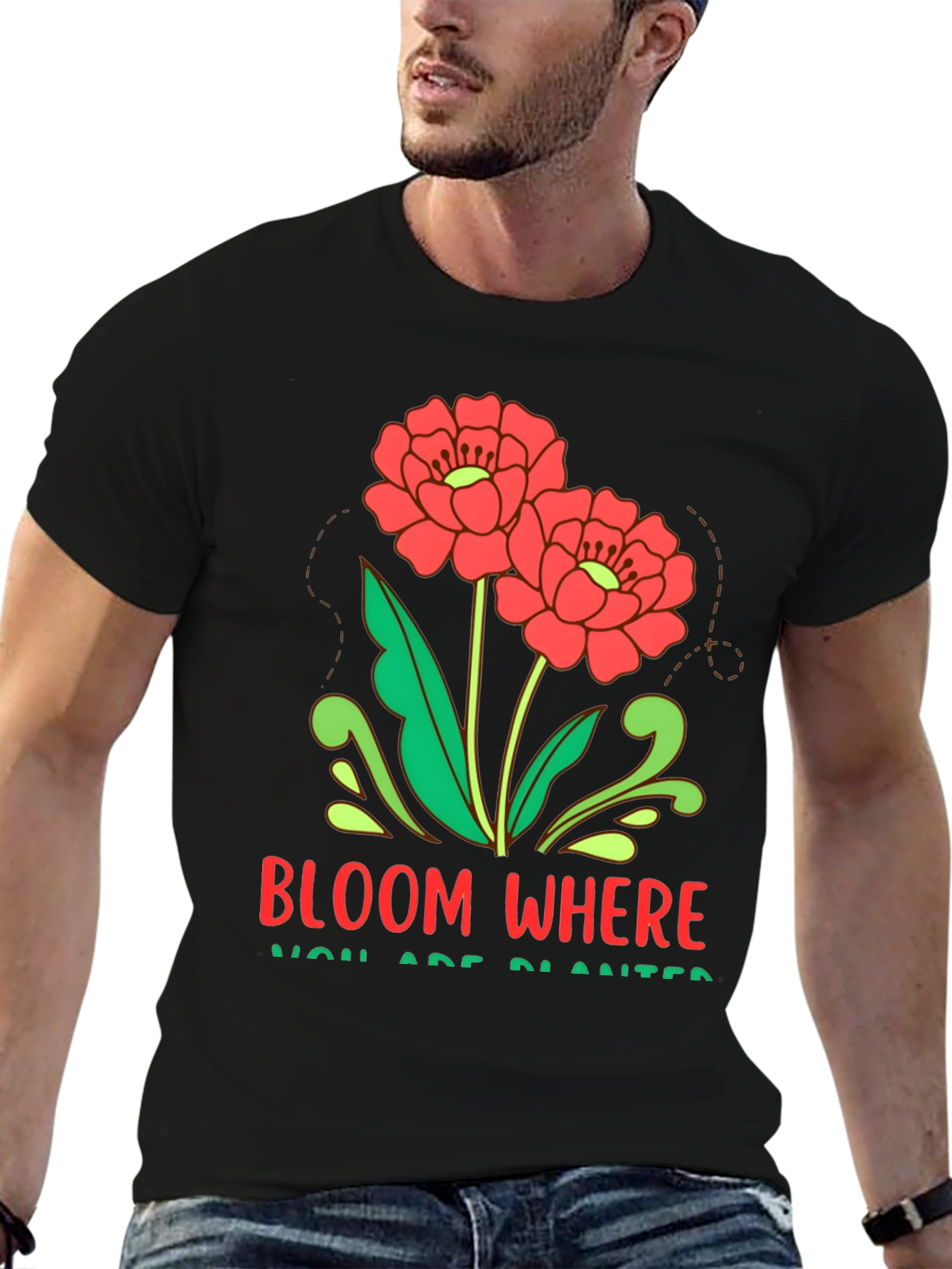 Bloom Where You Are Planted Graphic Tee