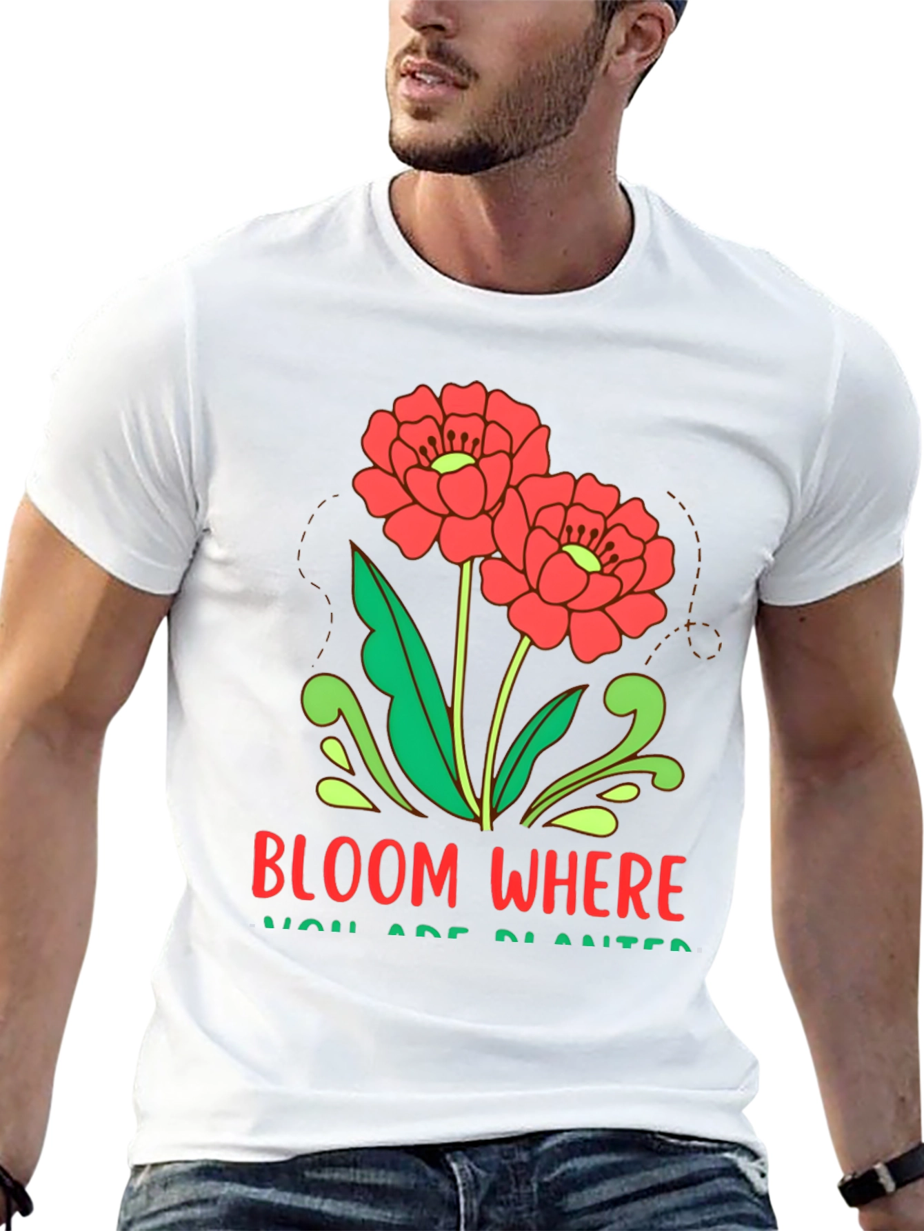Bloom Where You Are Planted Graphic Tee
