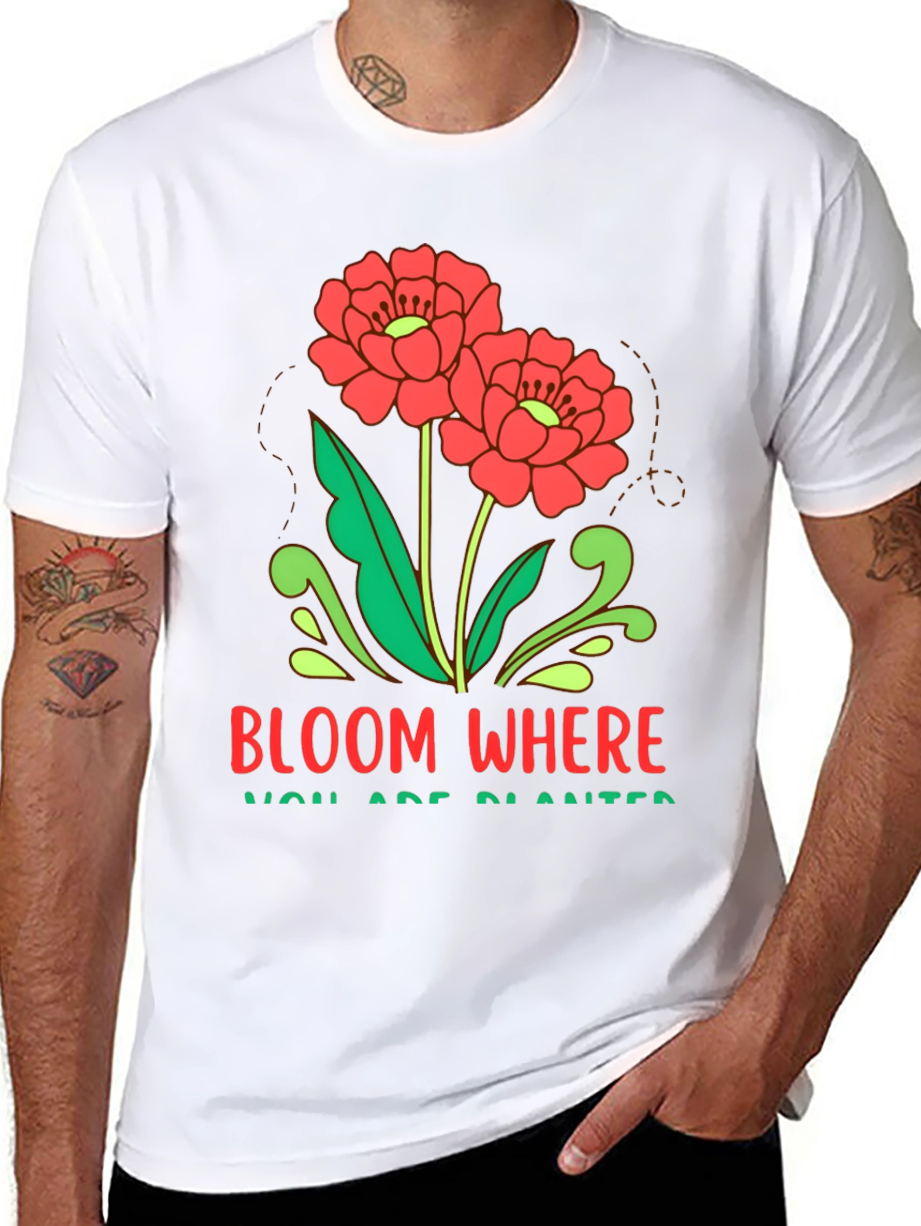 Bloom Where You Are Planted Graphic Tee