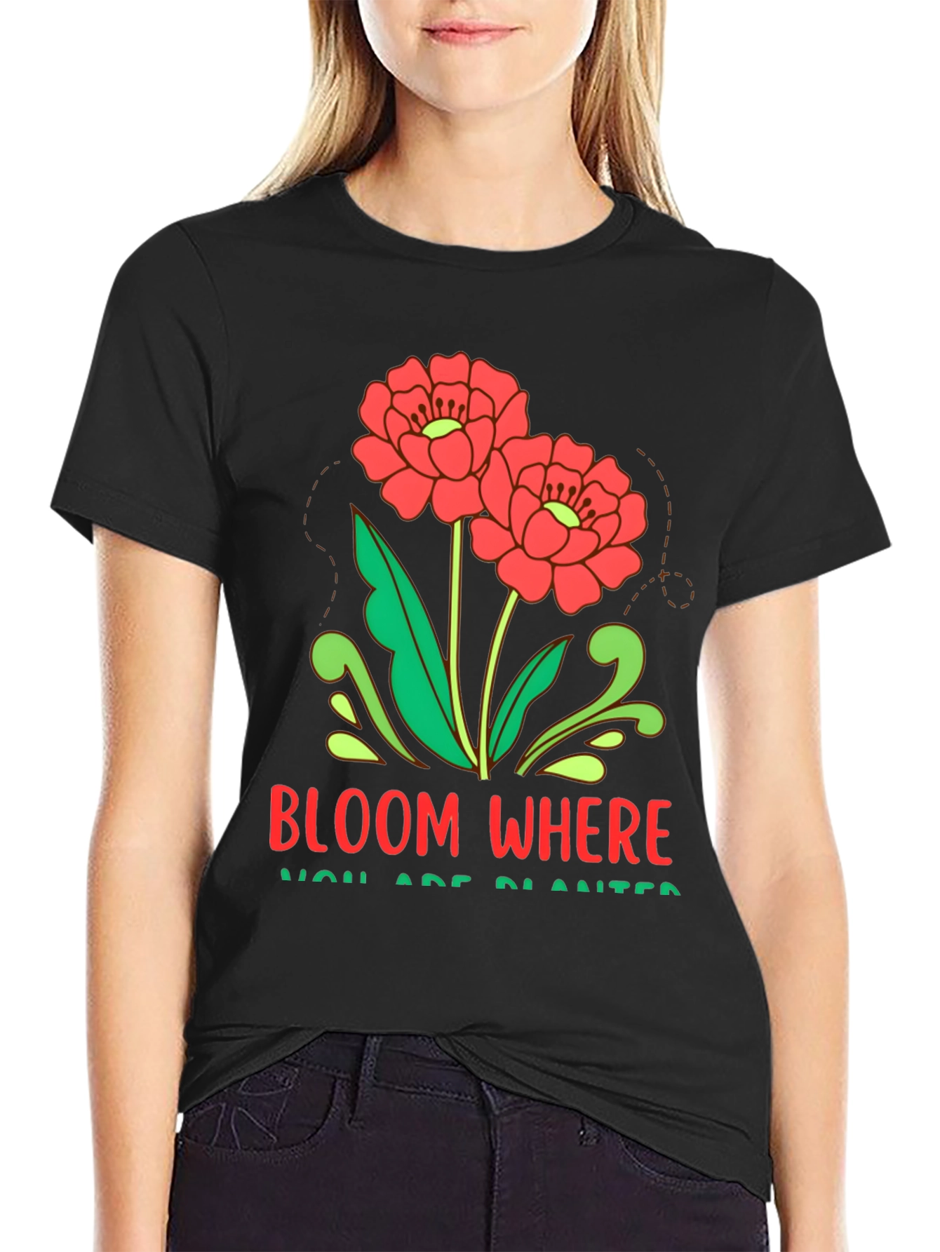 Bloom Where You Are Planted Graphic Tee