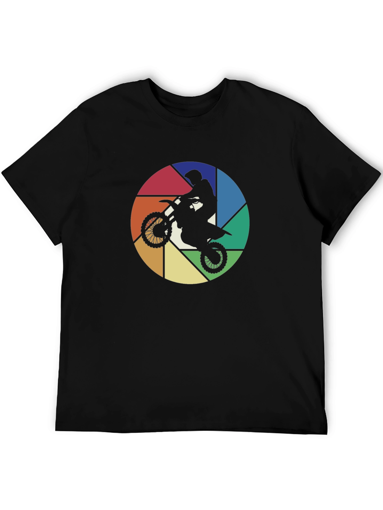 Motocross Aperture T-Shirt - Stylish Rider Tee