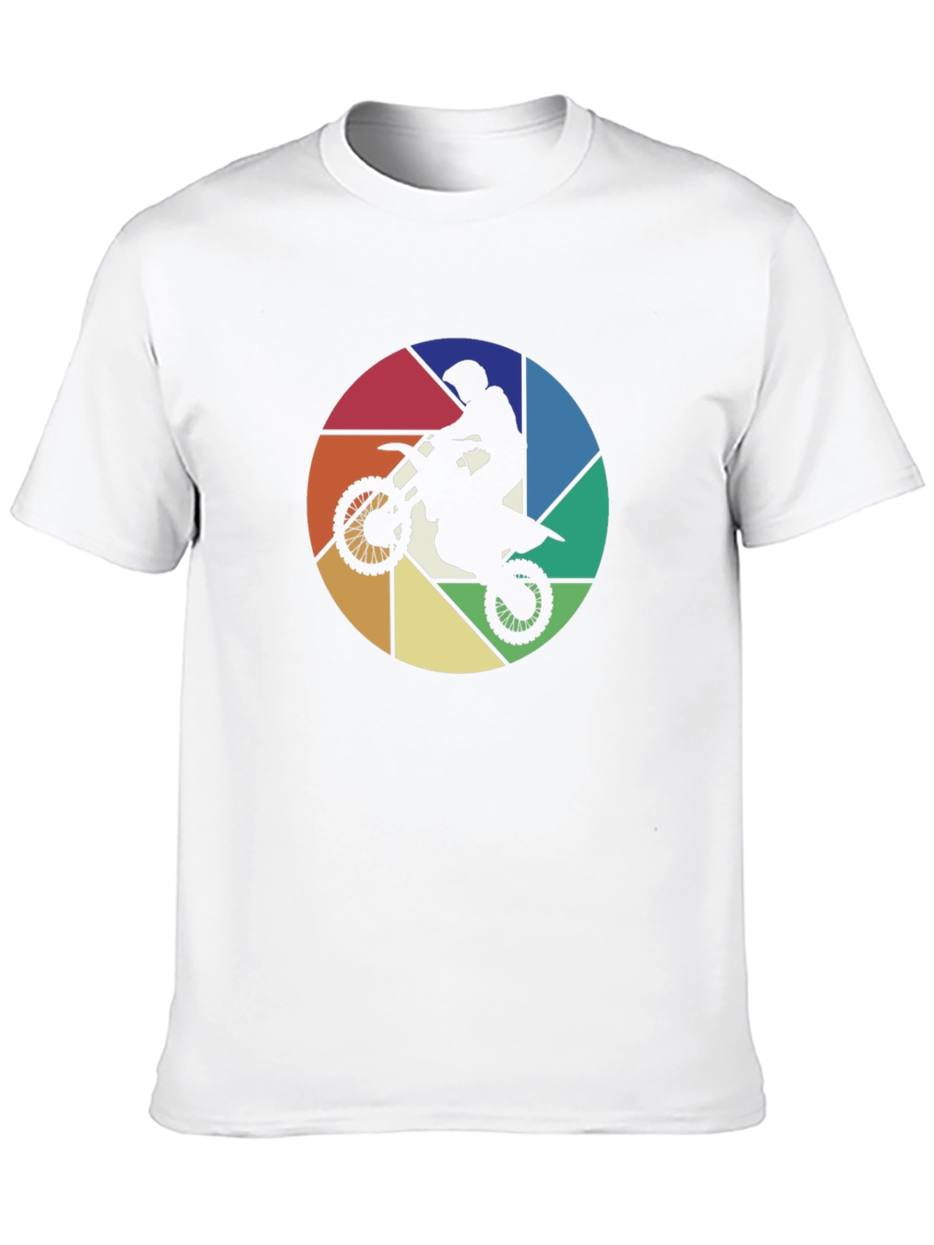 Motocross Aperture T-Shirt - Stylish Rider Tee