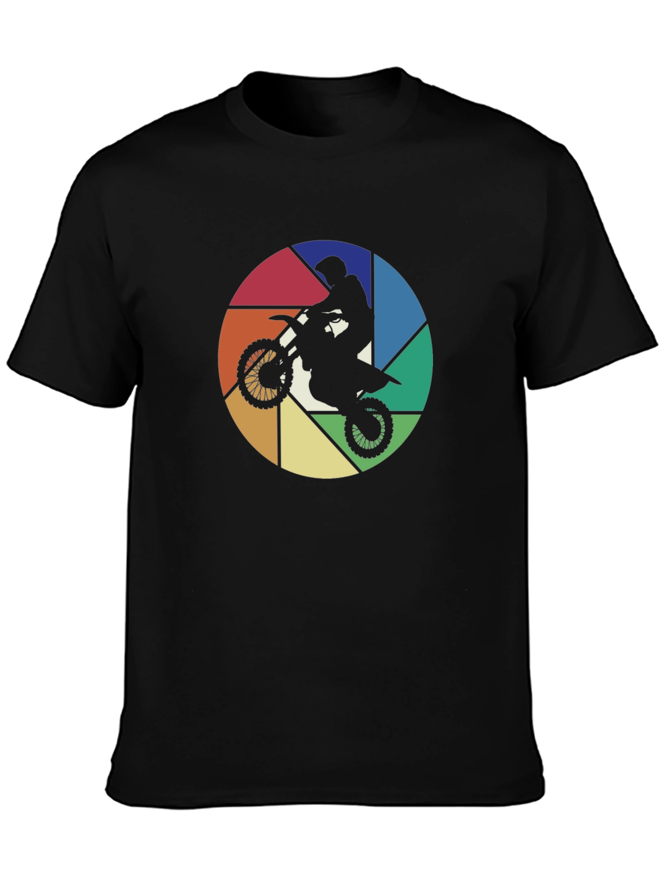 Motocross Aperture T-Shirt - Stylish Rider Tee