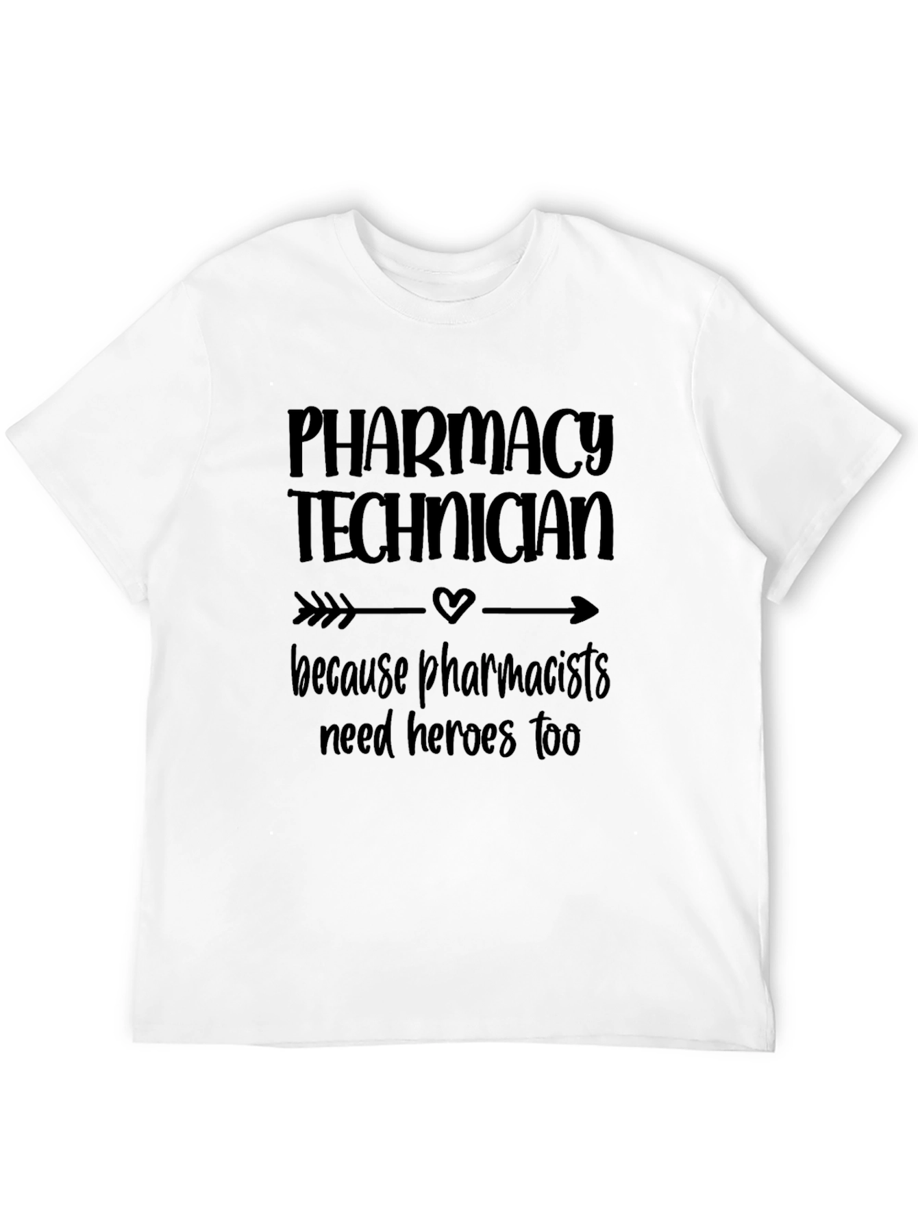 Pharmacy Technician Hero Black Tee