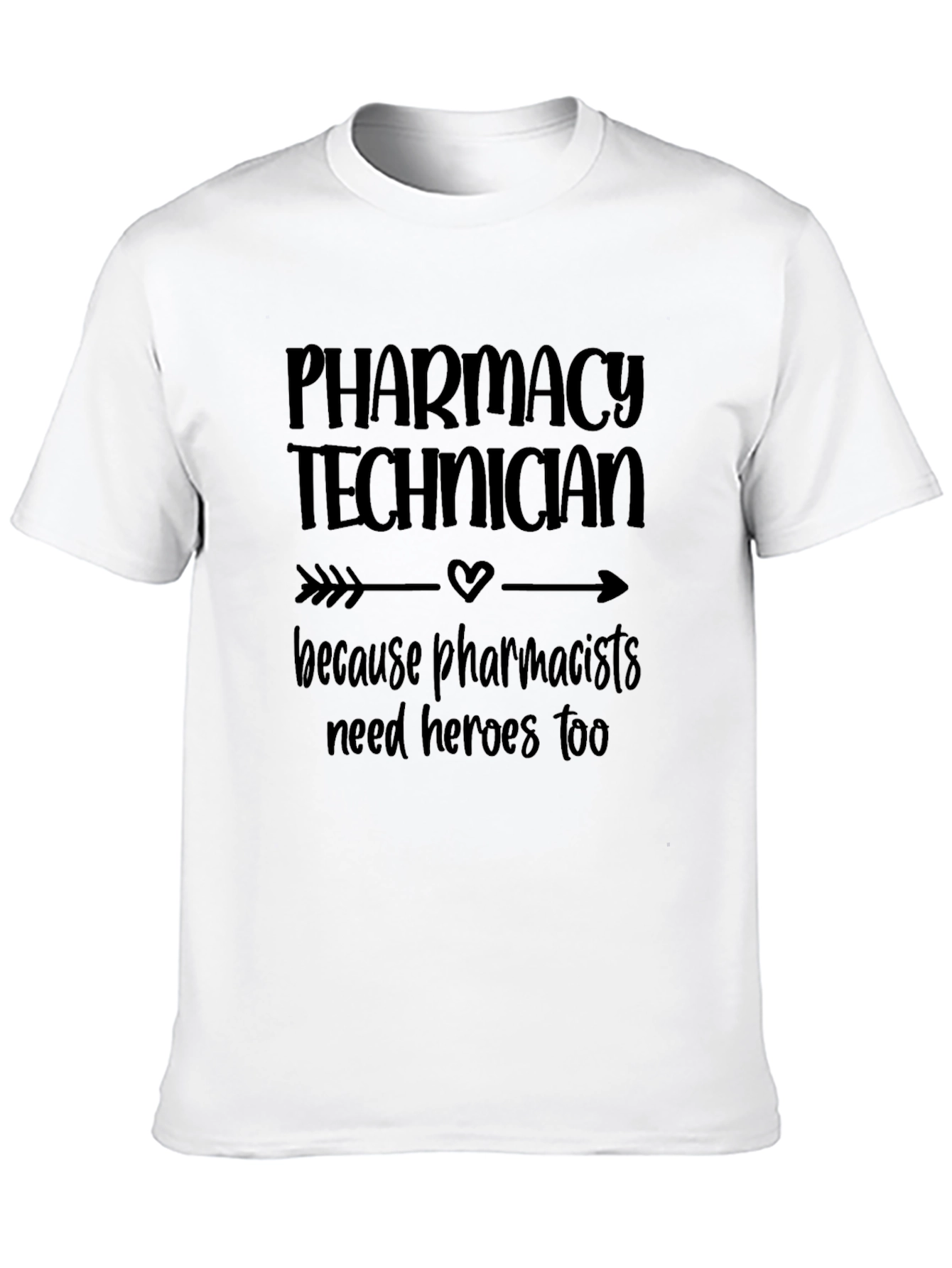 Pharmacy Technician Hero Black Tee
