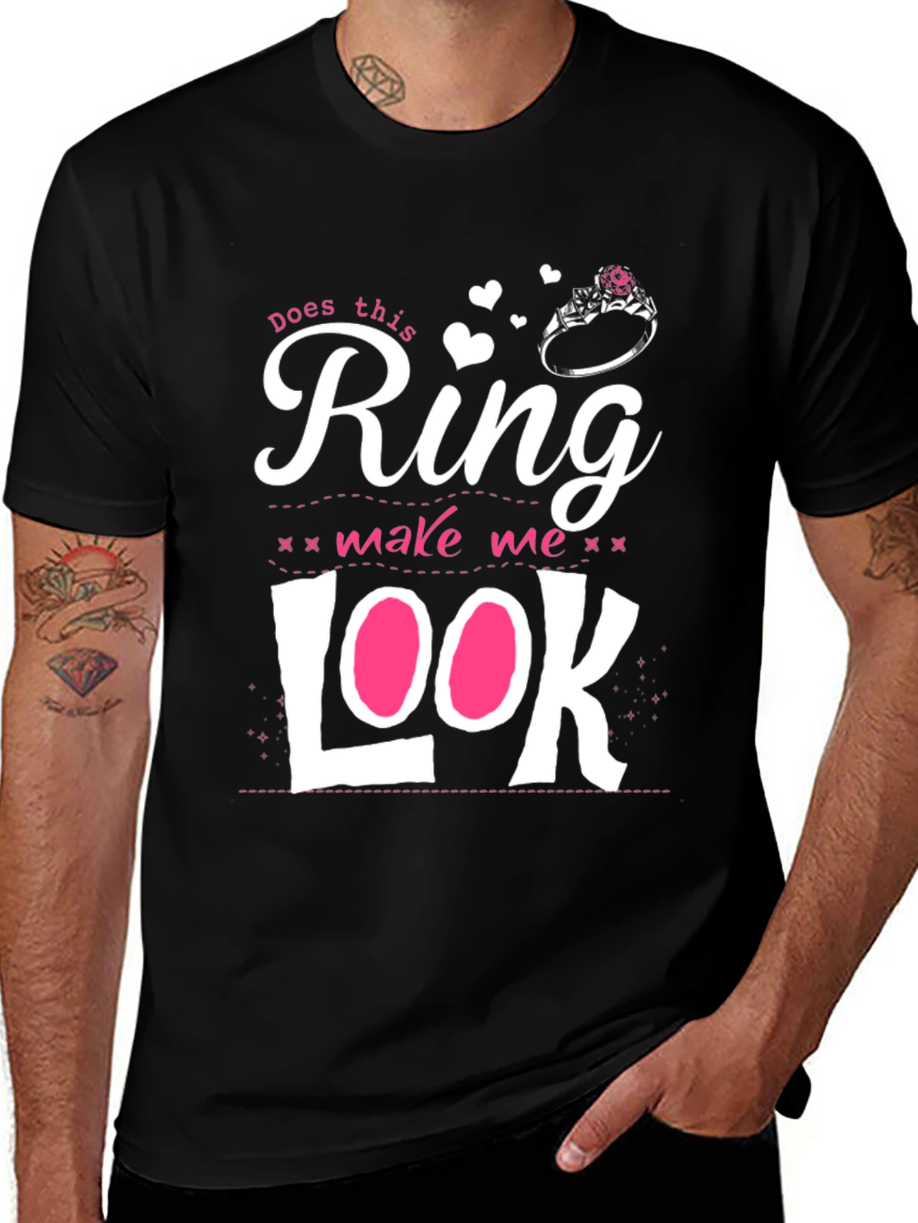 Does This Ring Make Me Look Engaged T-Shirt