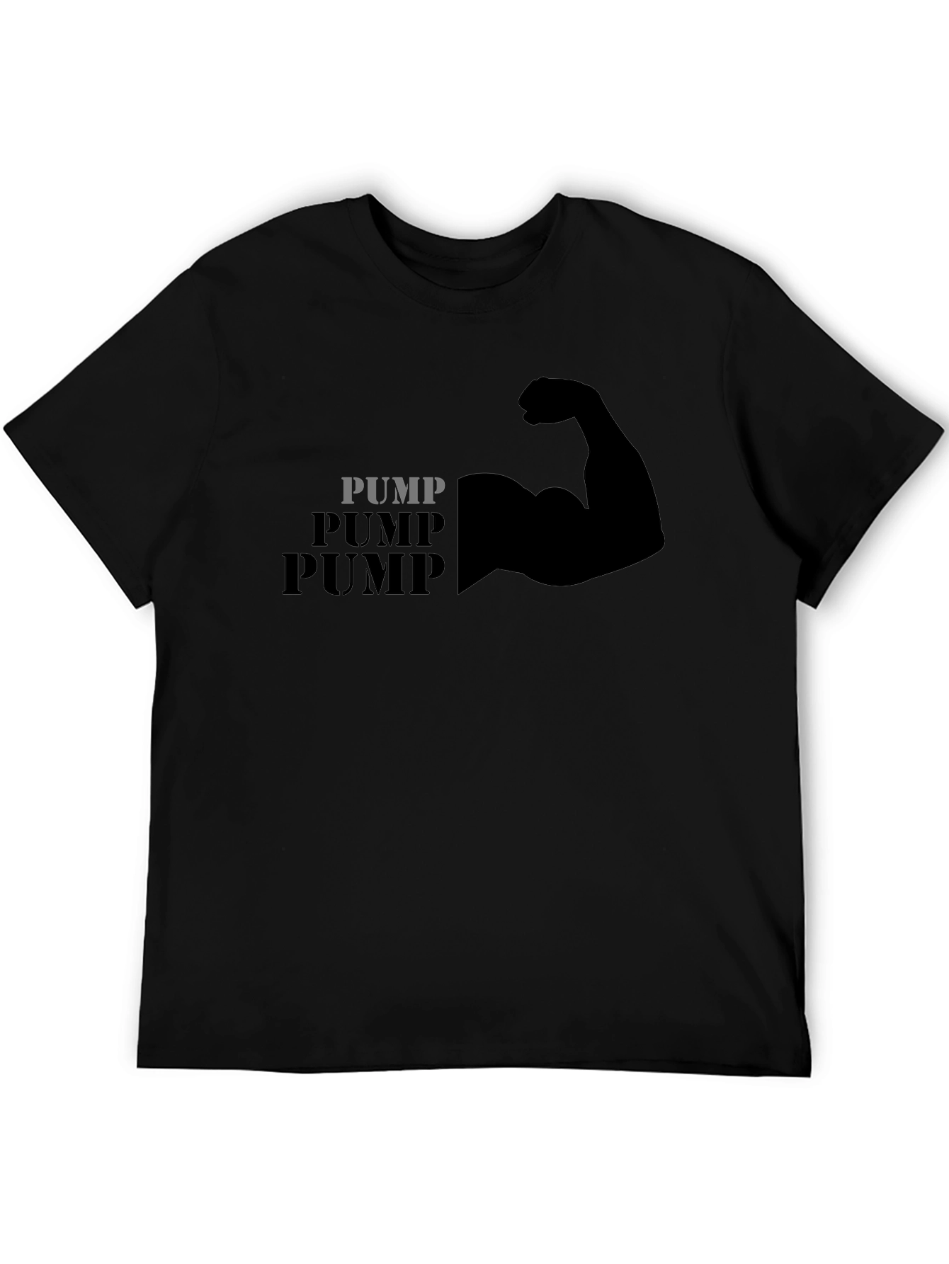 Pump Muscle Black T-Shirt