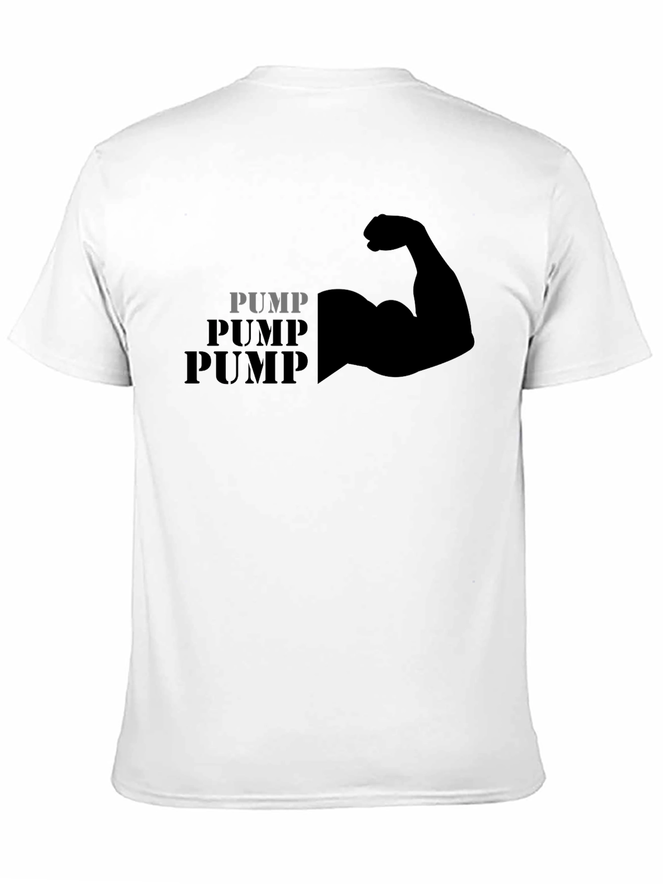 Pump Muscle Black T-Shirt