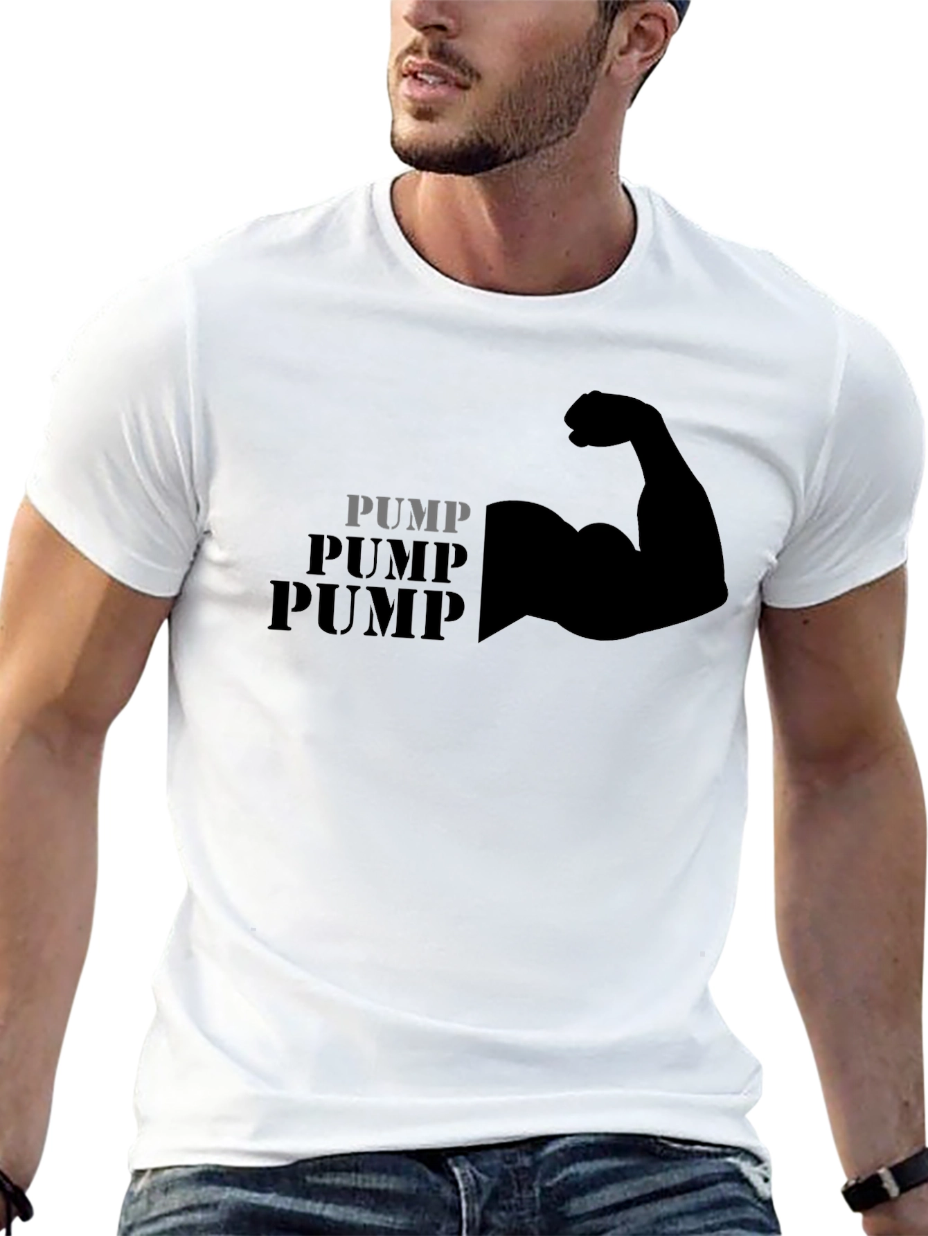 Pump Muscle Black T-Shirt