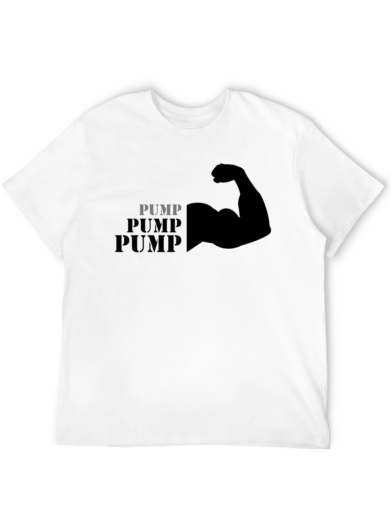 Pump Muscle Black T-Shirt