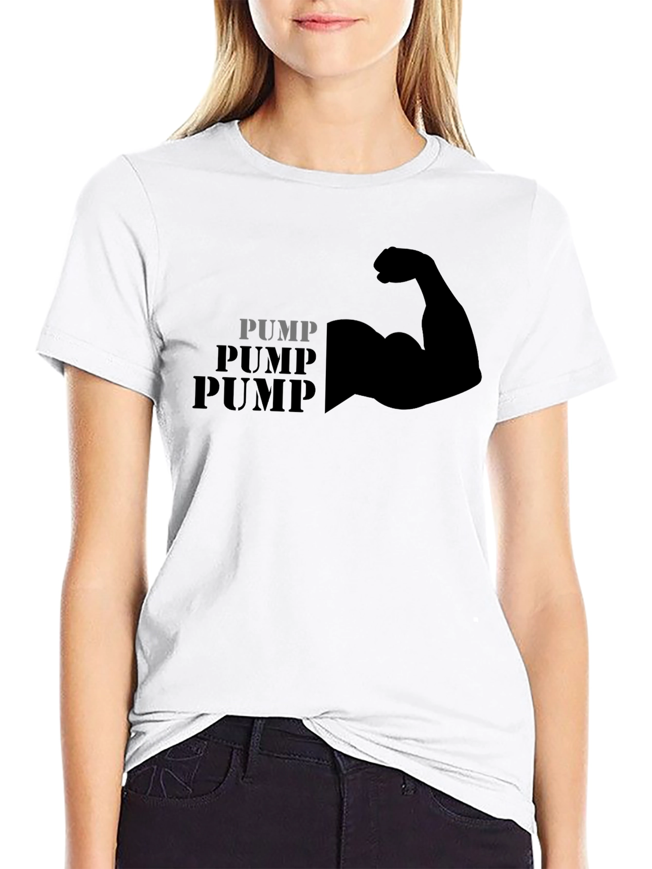 Pump Muscle Black T-Shirt
