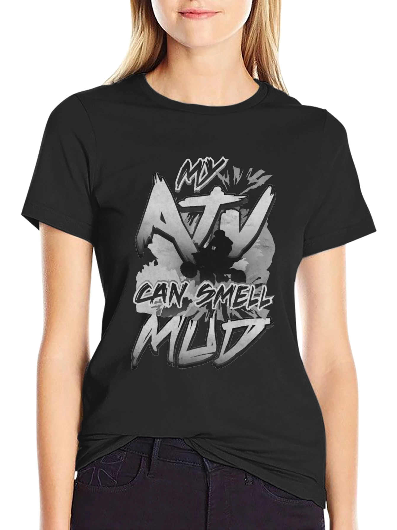 My ATV Can Smell Mud T-Shirt Off-Road Adventure Tee