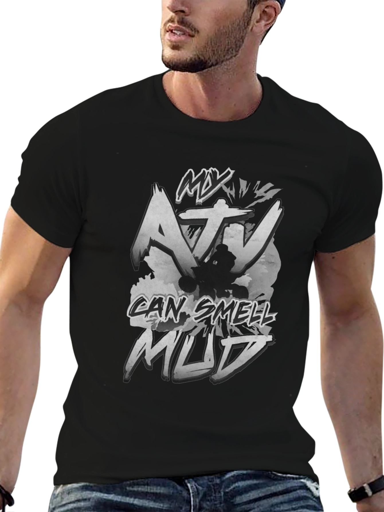 My ATV Can Smell Mud T-Shirt Off-Road Adventure Tee