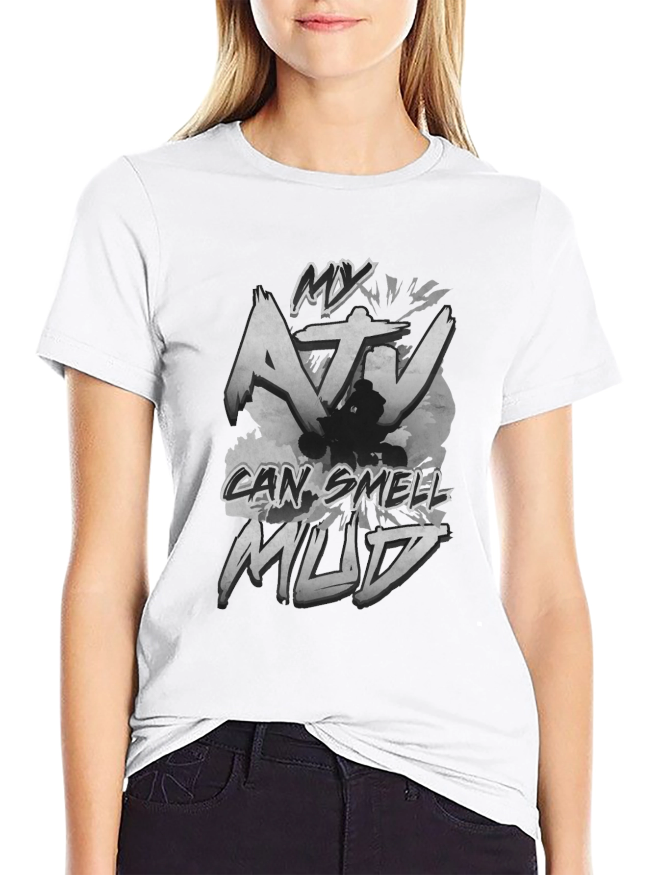 My ATV Can Smell Mud T-Shirt Off-Road Adventure Tee