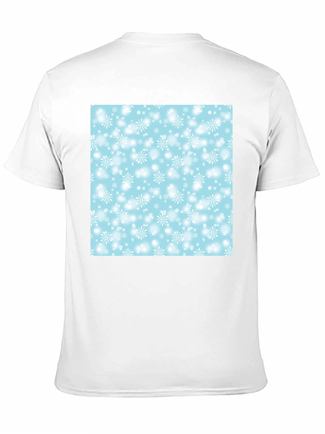 Winter Snowflake Pattern T-Shirt