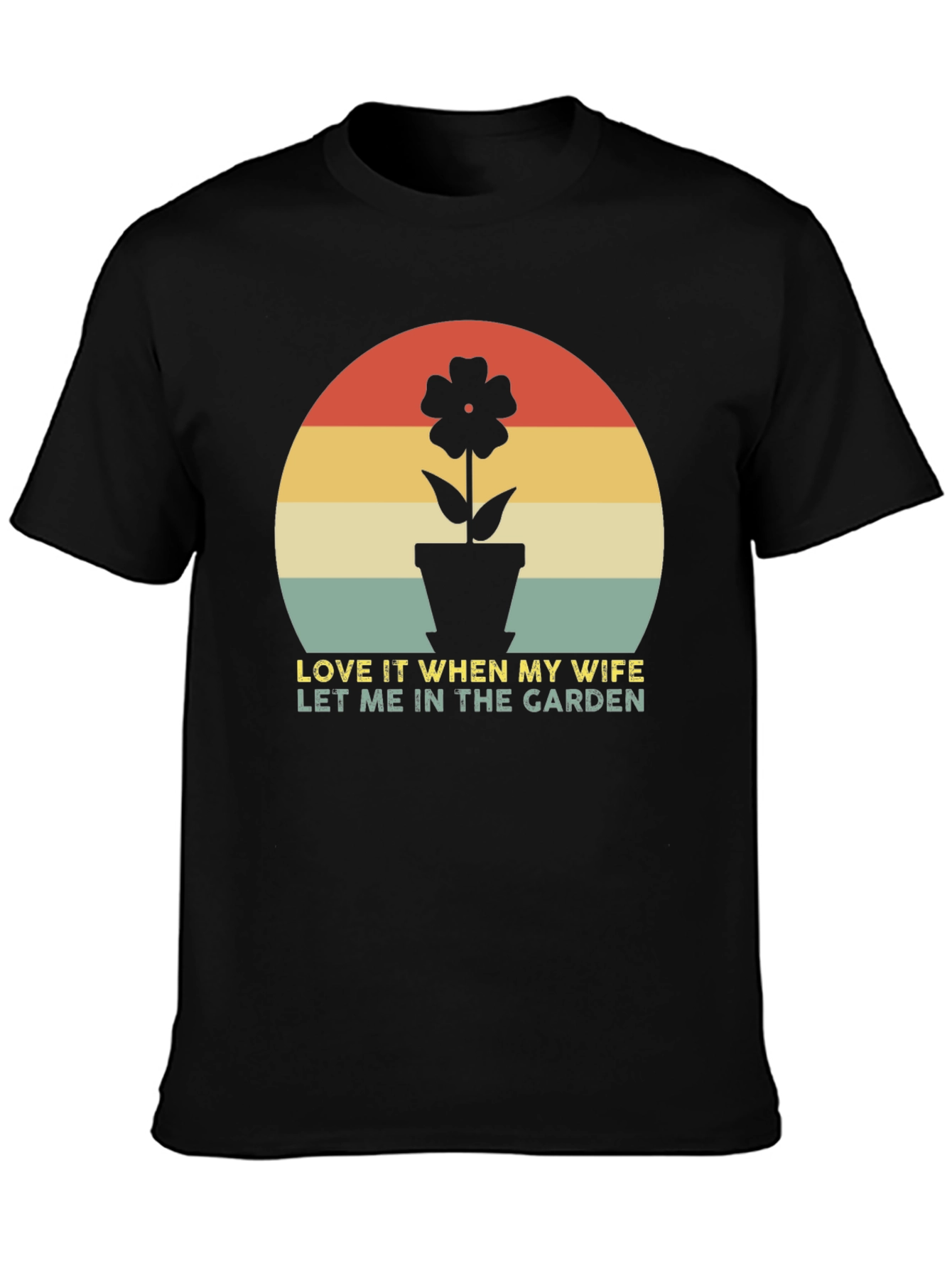 Gardening Lover T-Shirt: Happy Wife Happy Life!