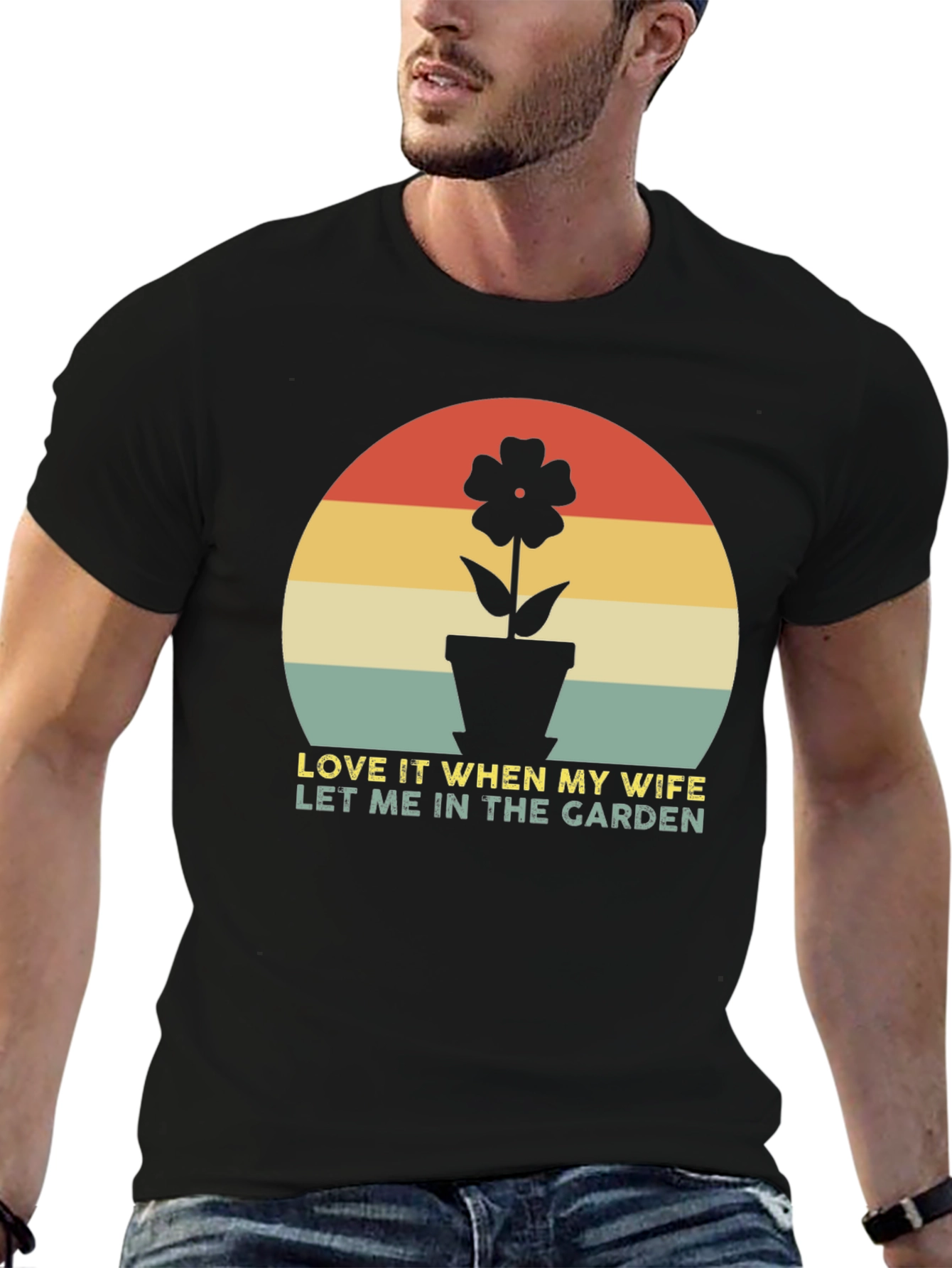 Gardening Lover T-Shirt: Happy Wife Happy Life!