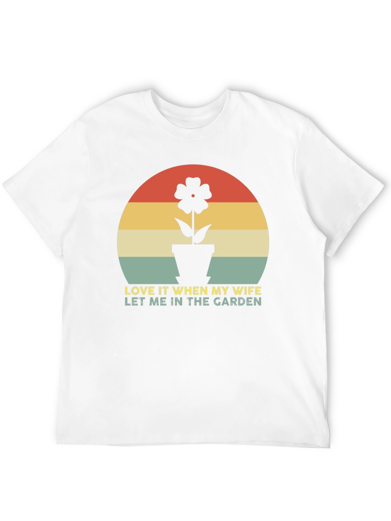 Gardening Lover T-Shirt: Happy Wife Happy Life!