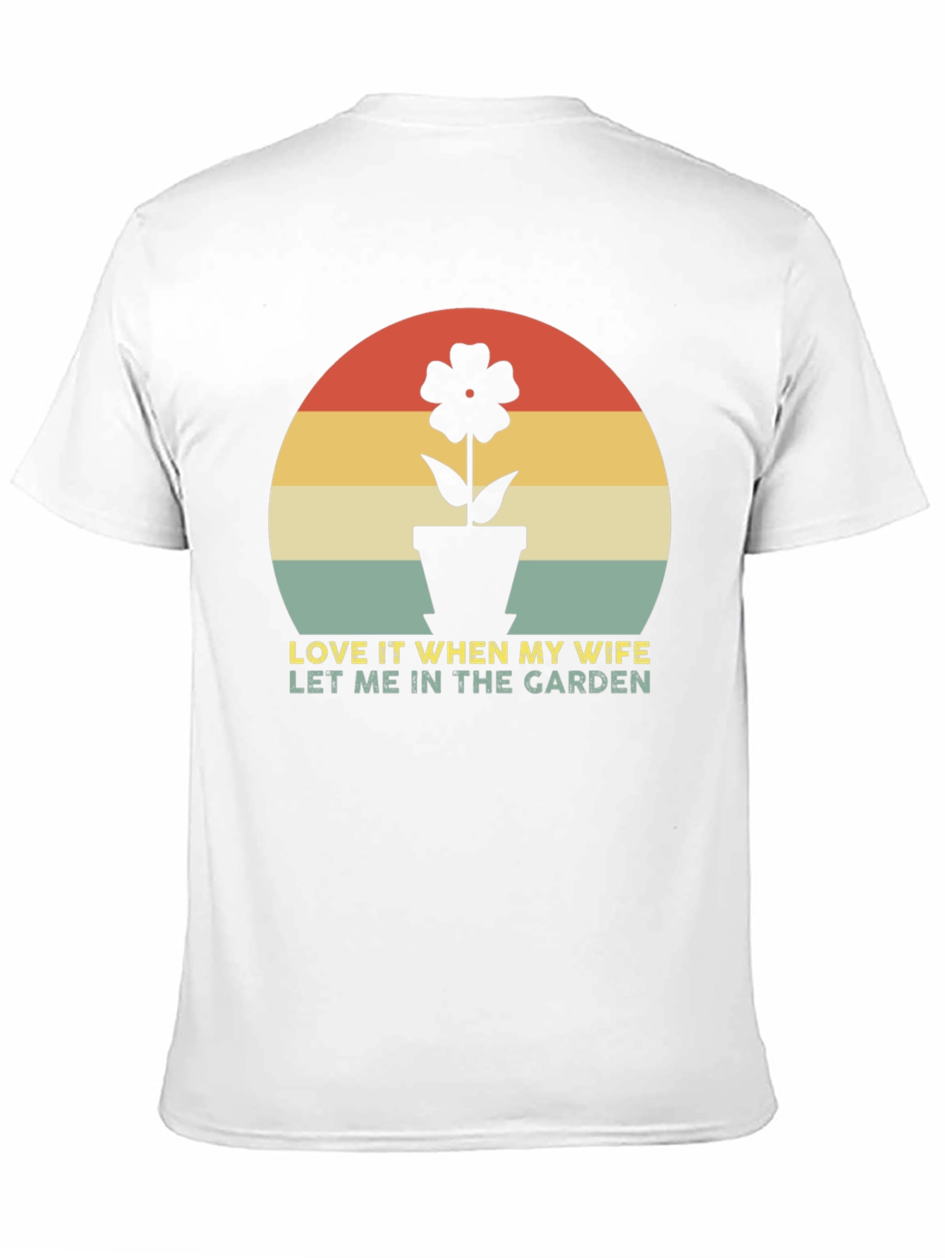 Gardening Lover T-Shirt: Happy Wife Happy Life!