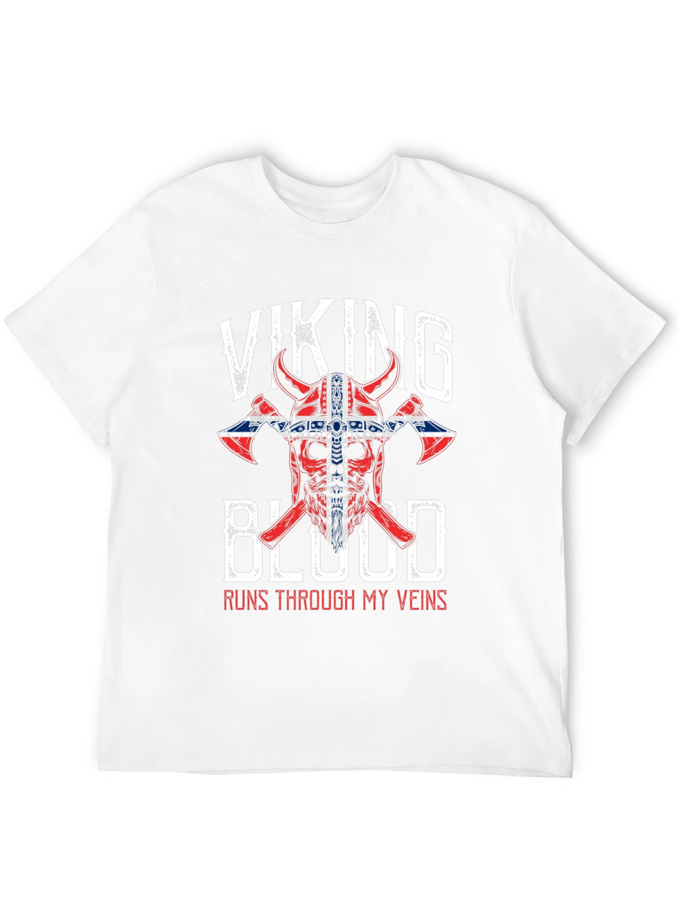 Viking Blood T-Shirt - Runs Through My Veins