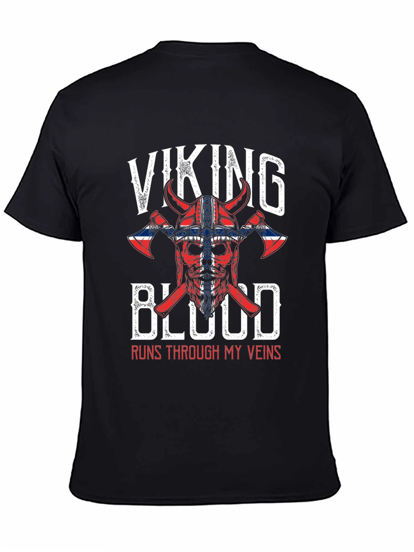 Viking Blood T-Shirt - Runs Through My Veins